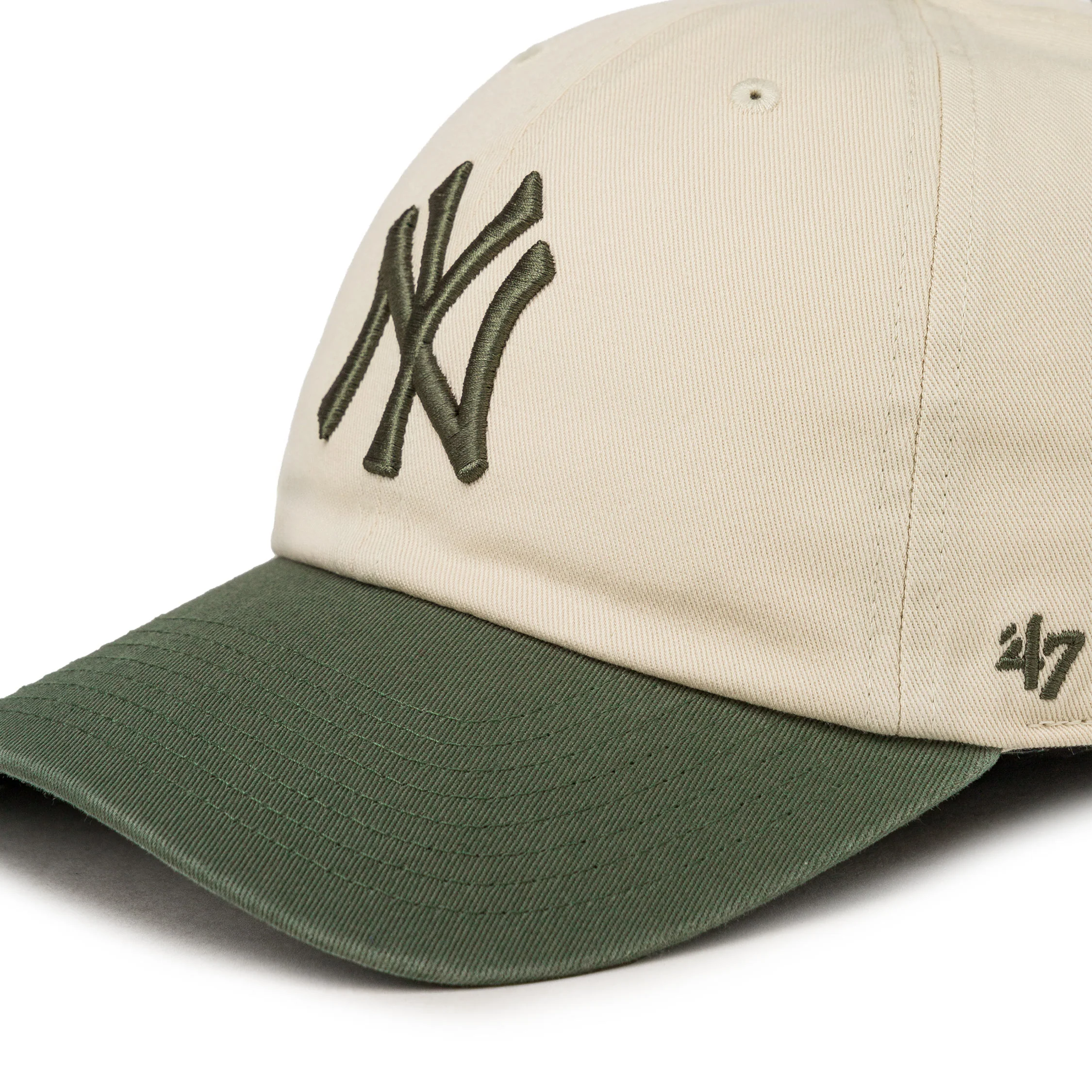 47 MLB New York Yankees Two Tone *Clean Up* Cap w/ No Loop Label - Image 2