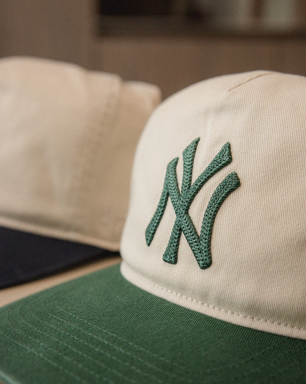 47 New York Yankees Washed Chain Stitch *Hitch* Cap - Image 2