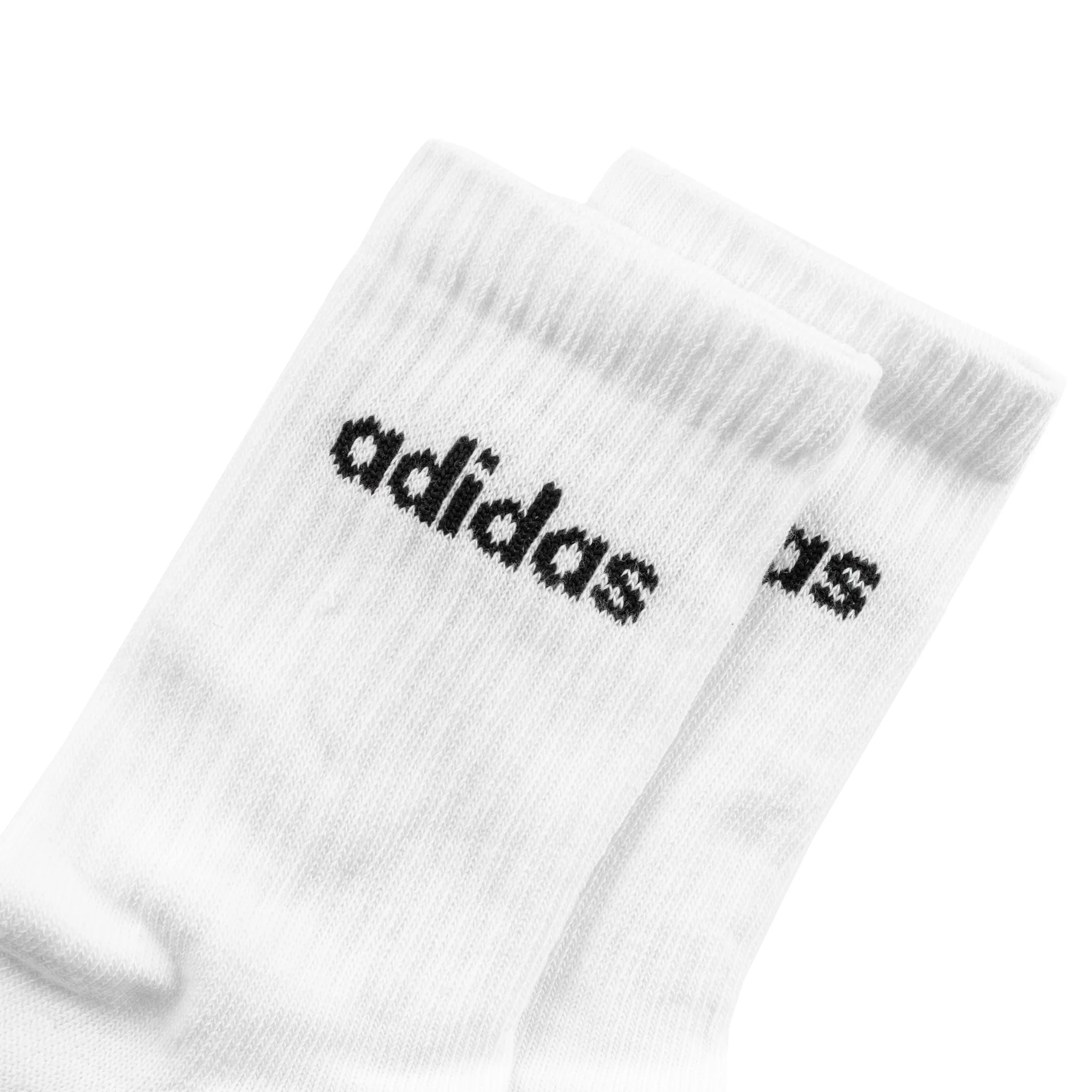 Adidas Cushioned Linear Crew Socks 6 Pack - Image 3