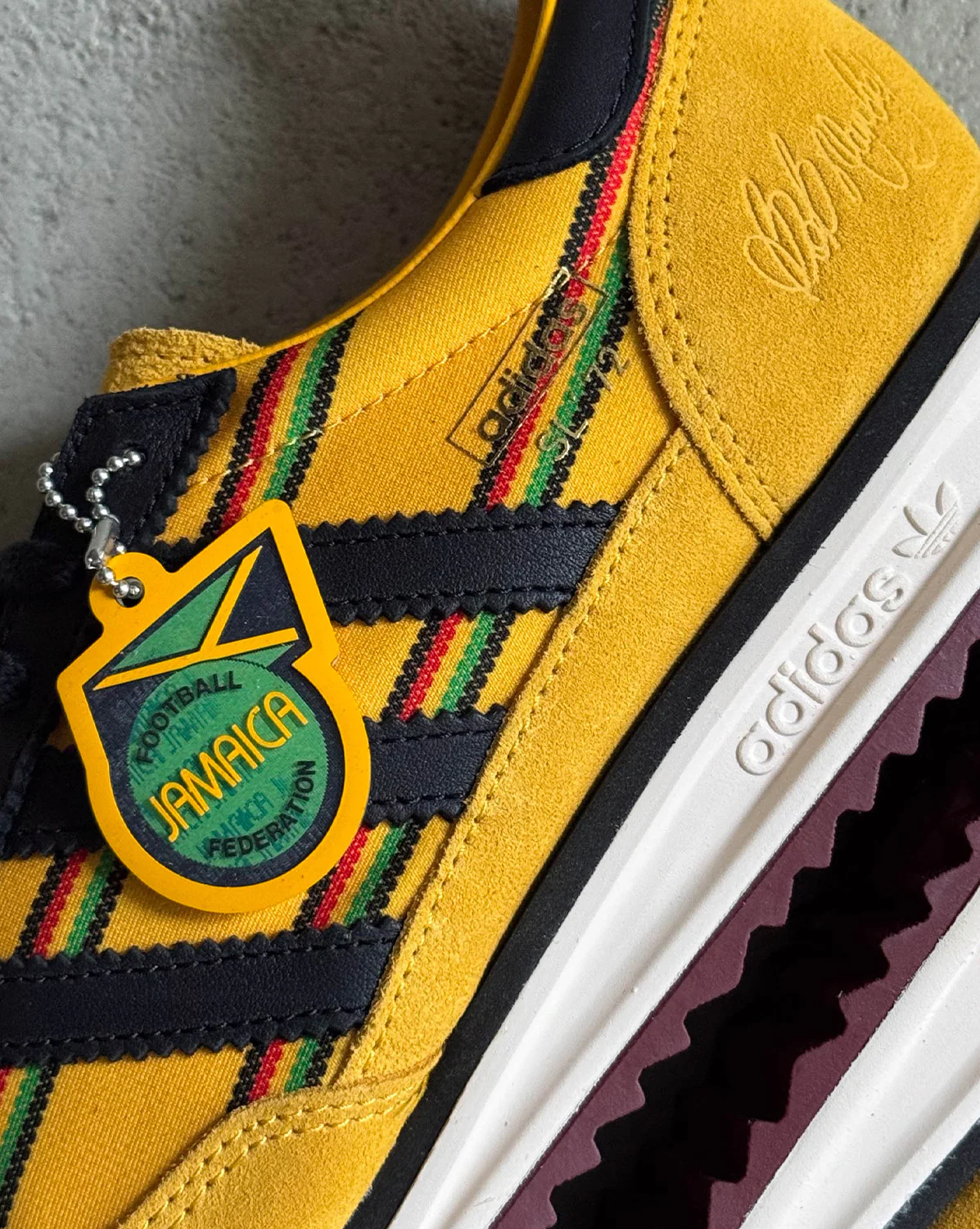 Adidas x Jamaica Football Federation x Bob Marley SL 72 RS *Away* - Image 6