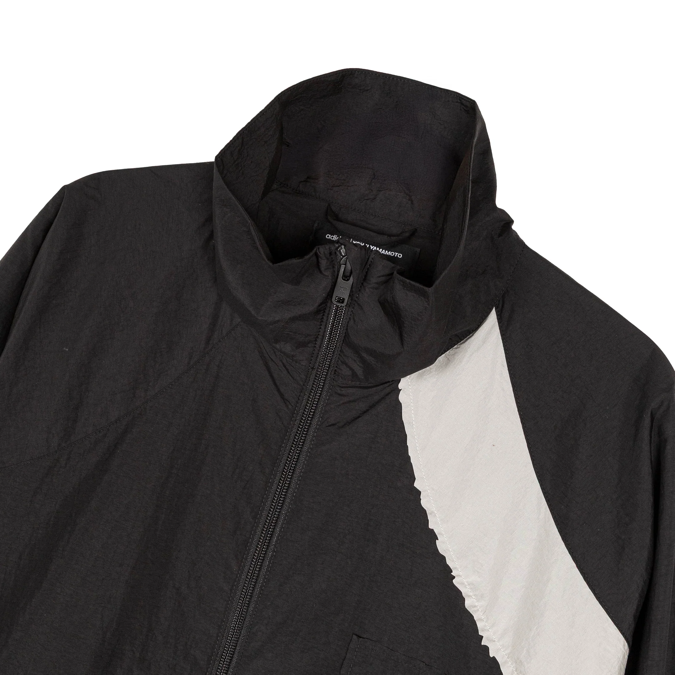 Adidas Y-3 Raw Edge 3 Stripes Nylon Shell Jacket - Image 3