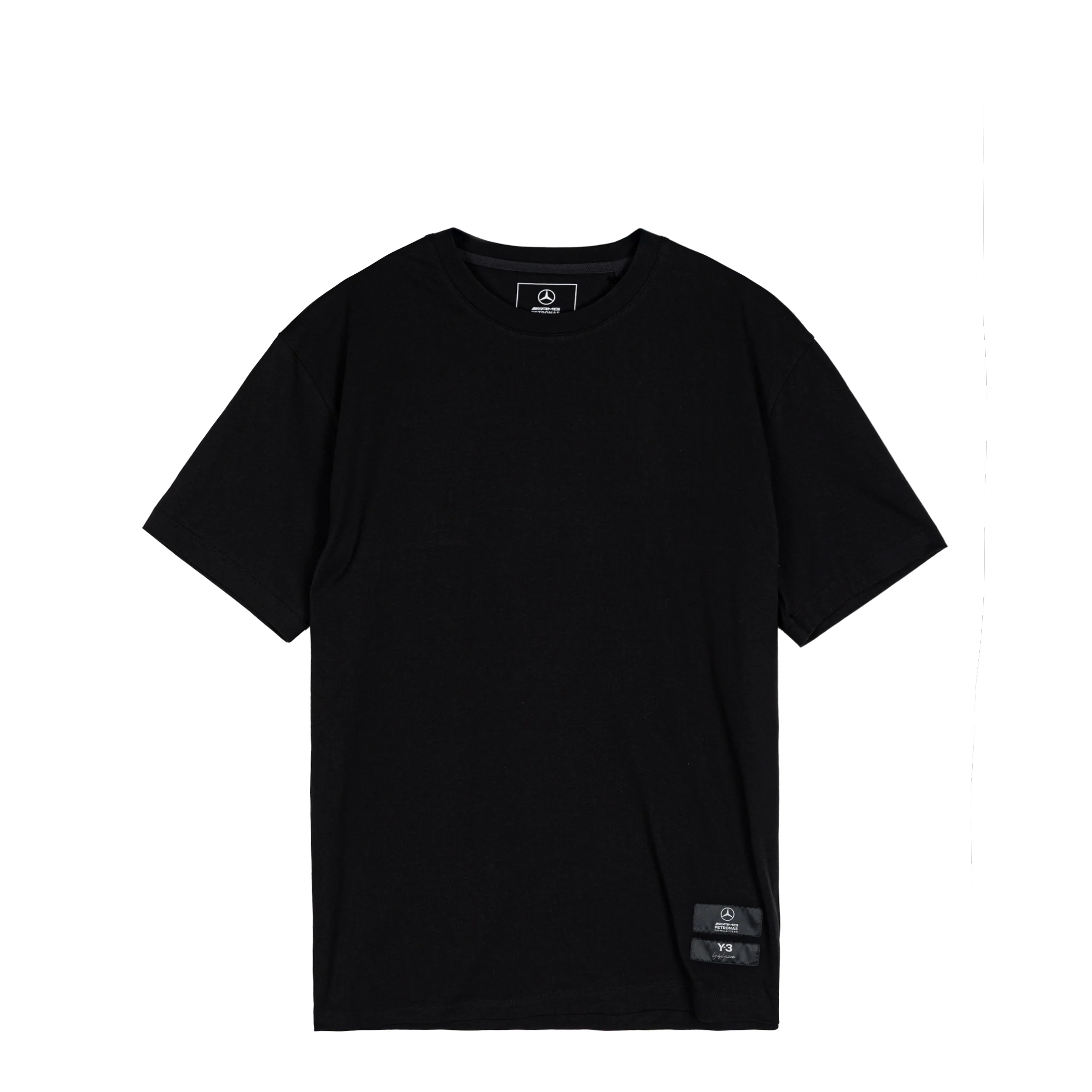 Adidas Y-3 x Mercedes-AMG PETRONAS F1 Team Logo Stack Short Sleeve Tee - Image 2