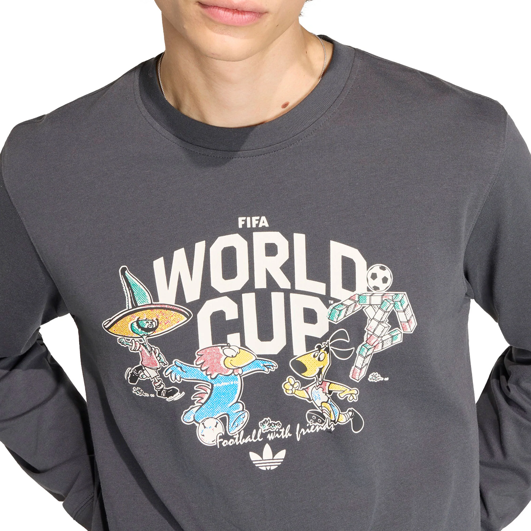 Adidas	FIFA World Cup 26™ Mascot Long Sleeve T-Shirt - Image 2