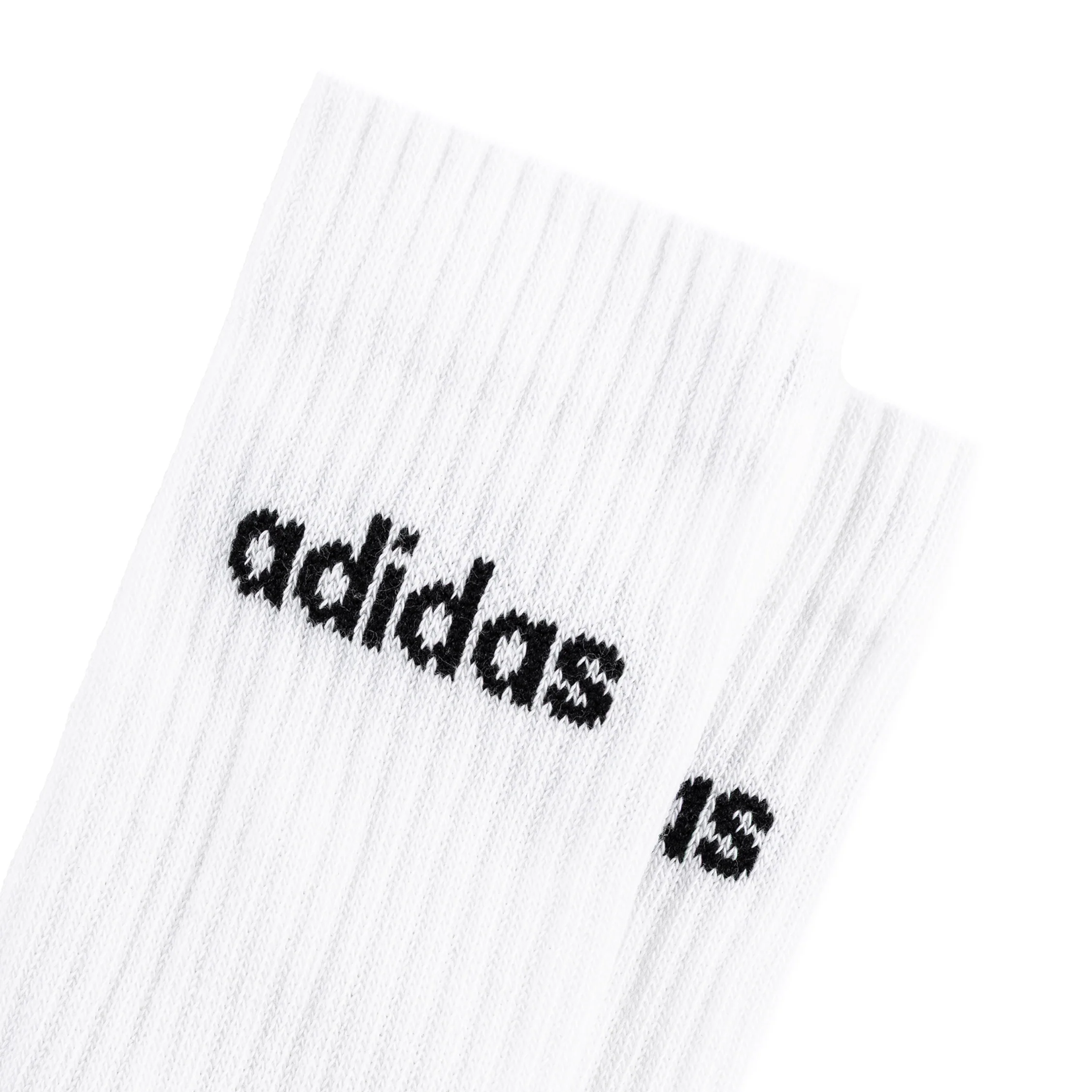 Adidas	Linear Crew Cushioned Socks 3 Pairs - Image 2