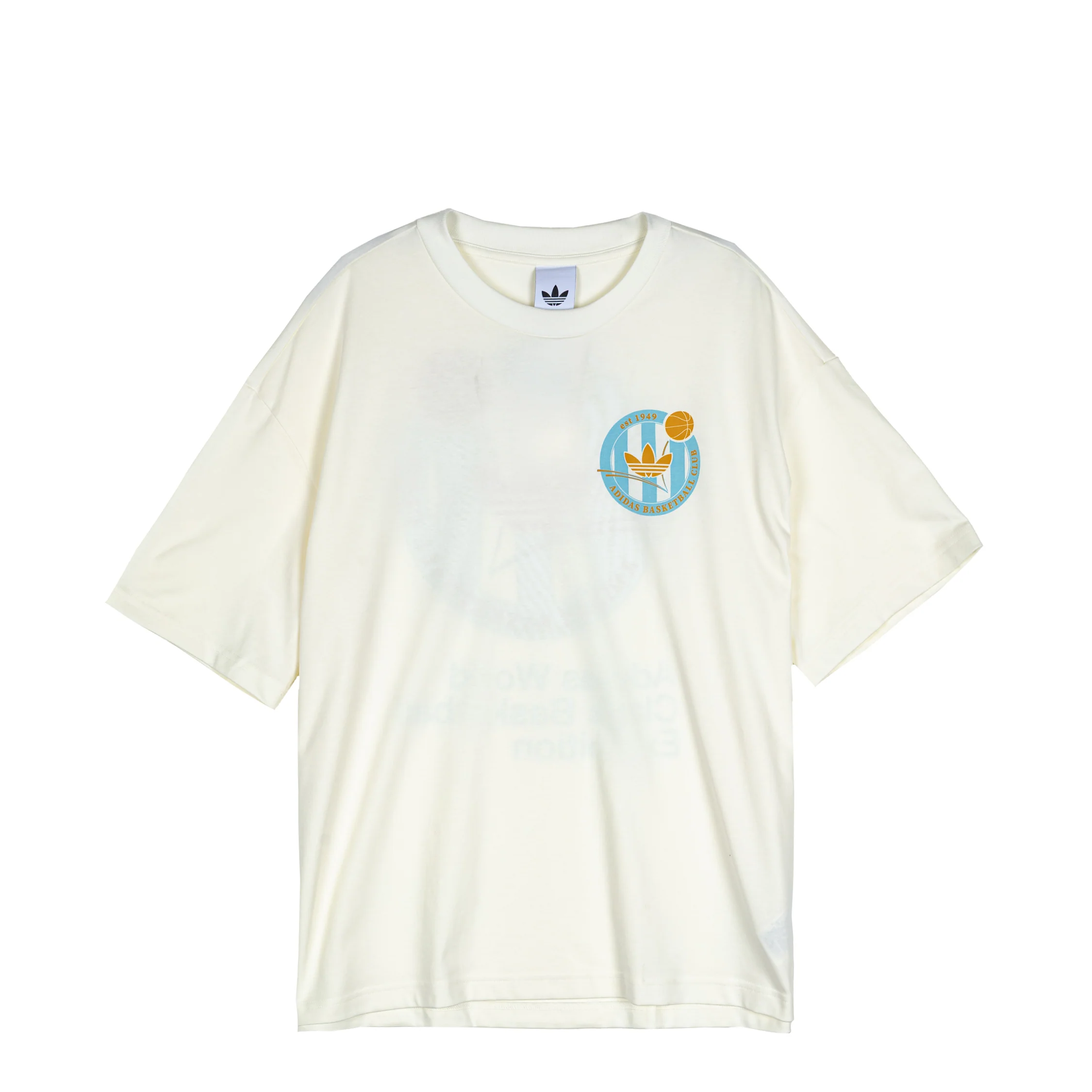 Adidas	Originals Basketball Crest T-Shirt - Image 2