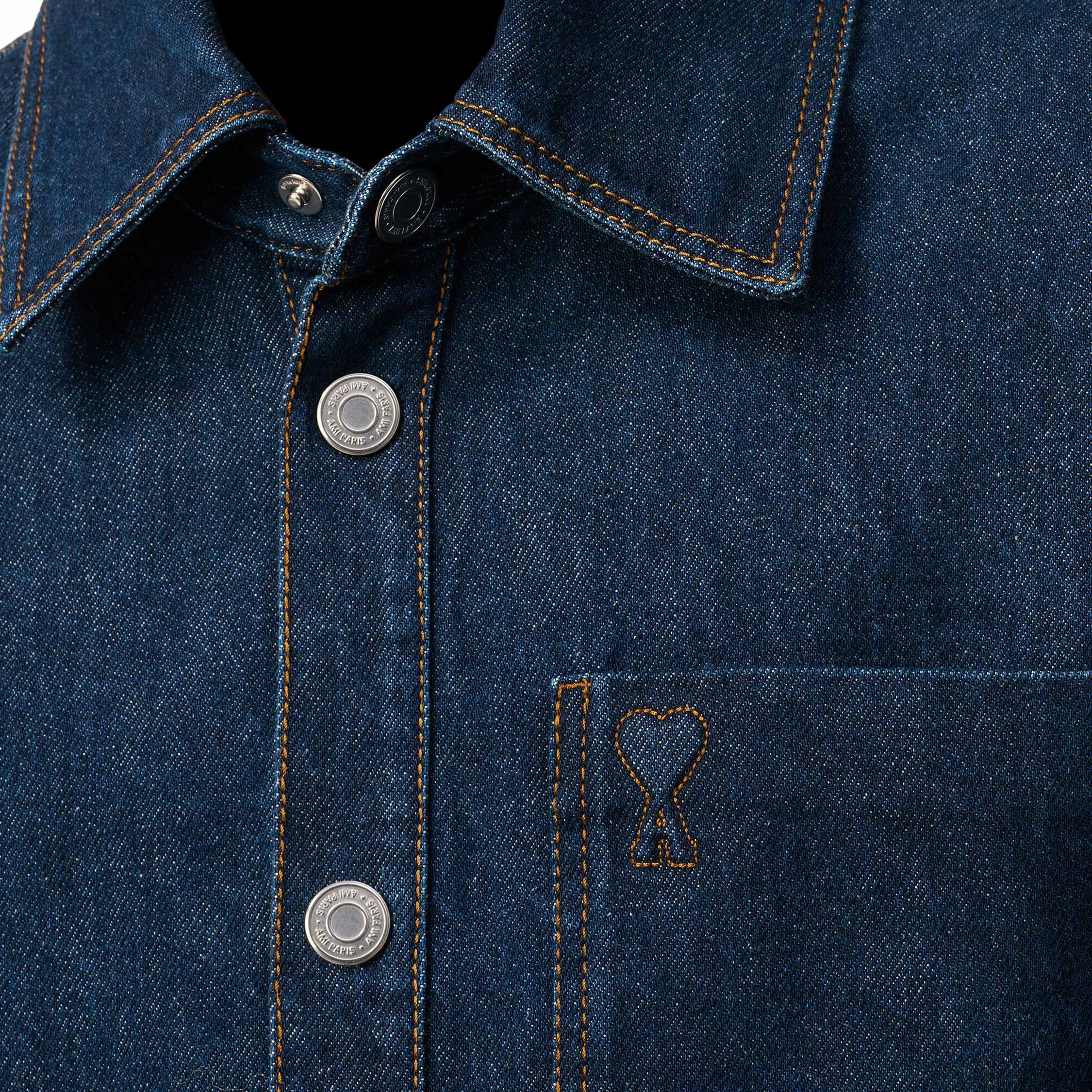 AMI Paris Ami De Coeur Overshirt - Image 2