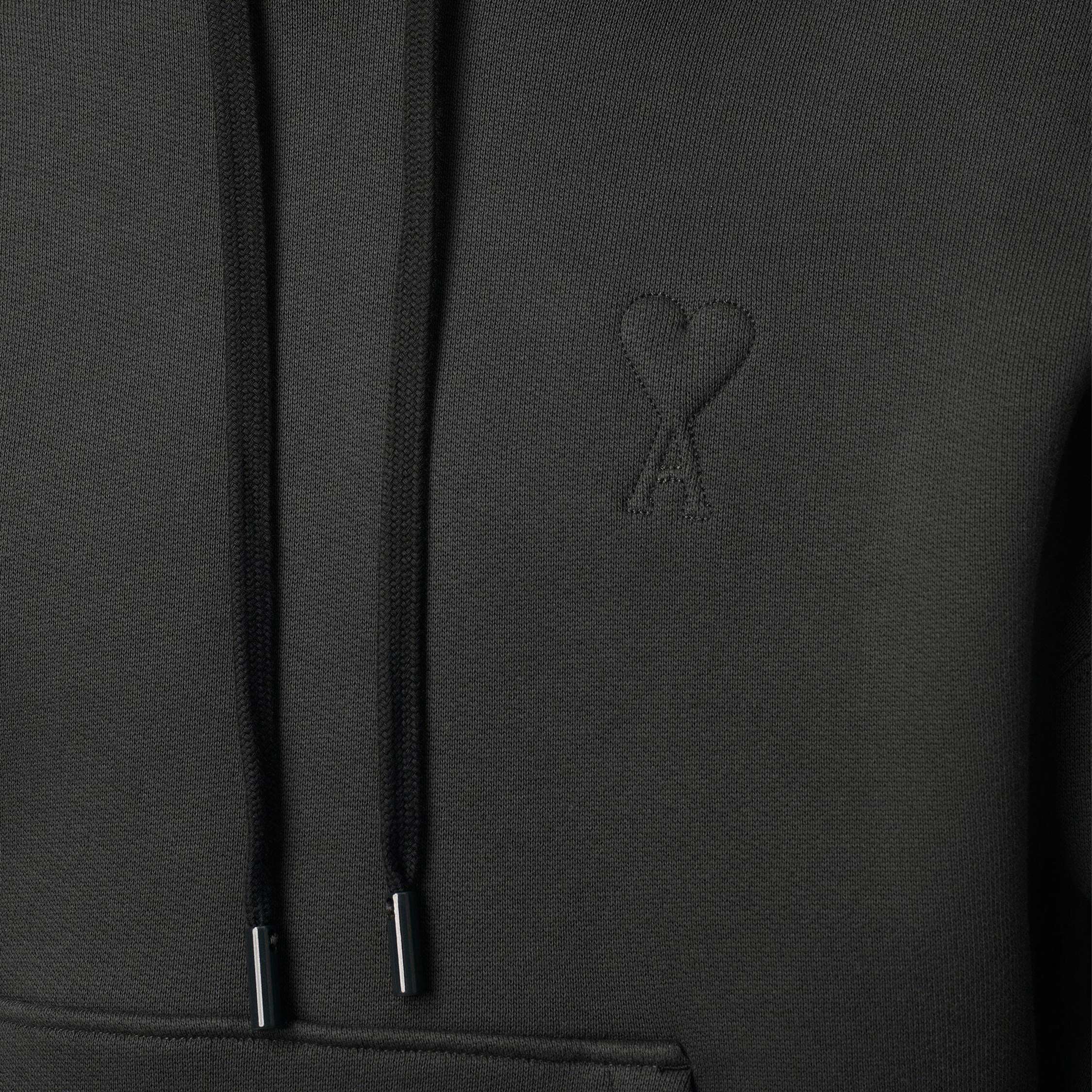 AMI Paris Embossed Ami De Coeur Hoodie - Image 2