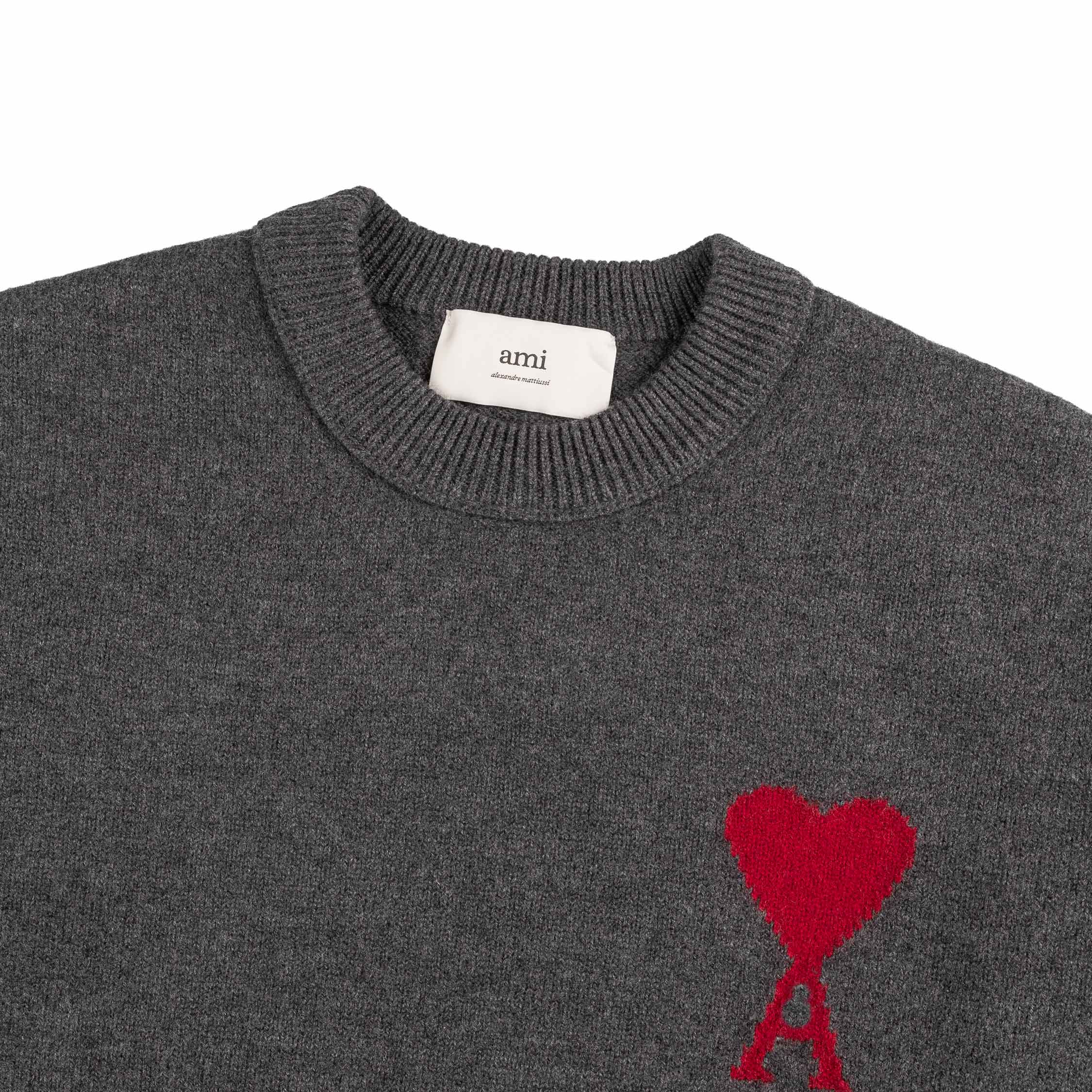 AMI Paris	Ami De Coeur Wool Sweater - Image 2