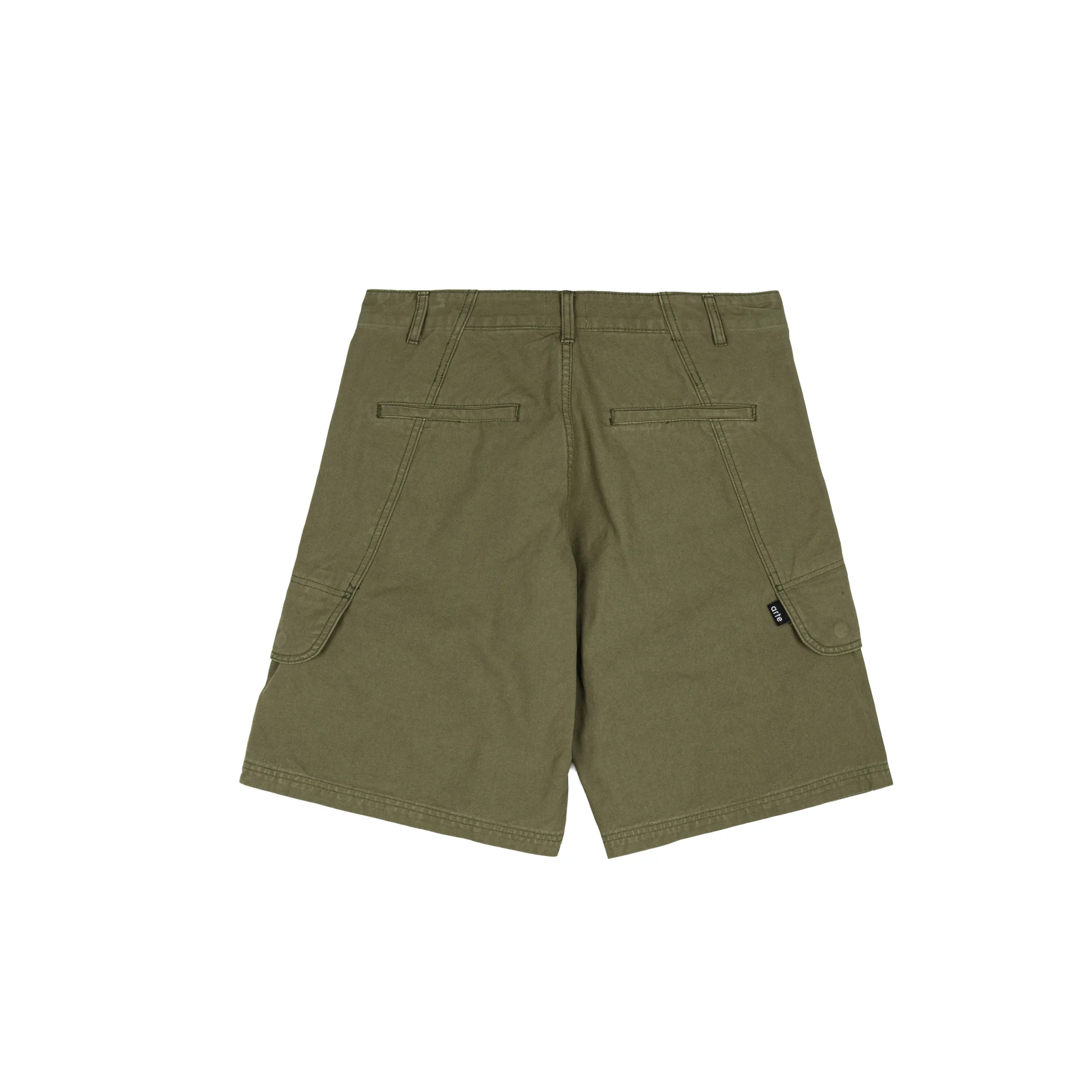 Arte Antwerp Canvas Cargo Shorts - Image 2