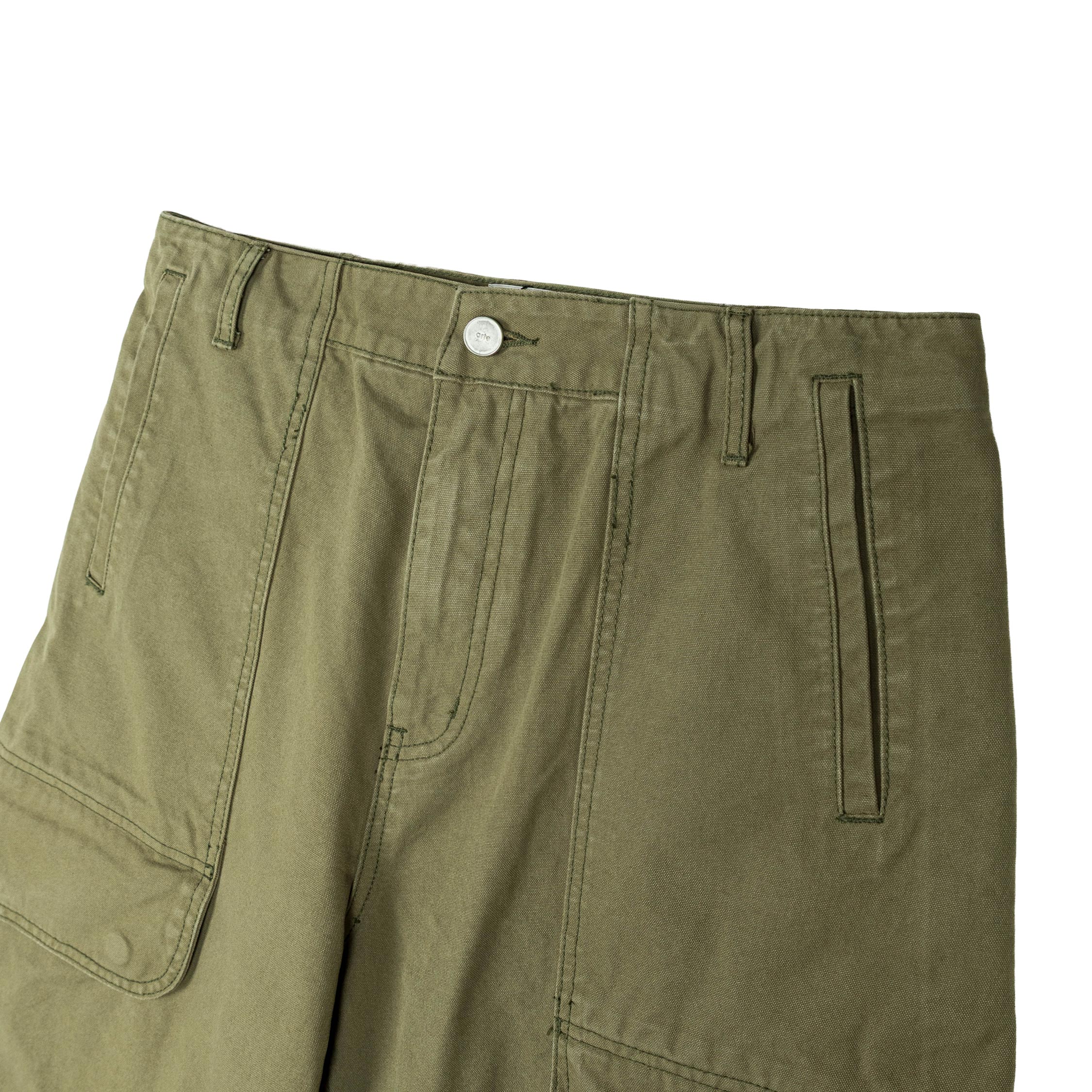 Arte Antwerp Canvas Cargo Shorts - Image 3