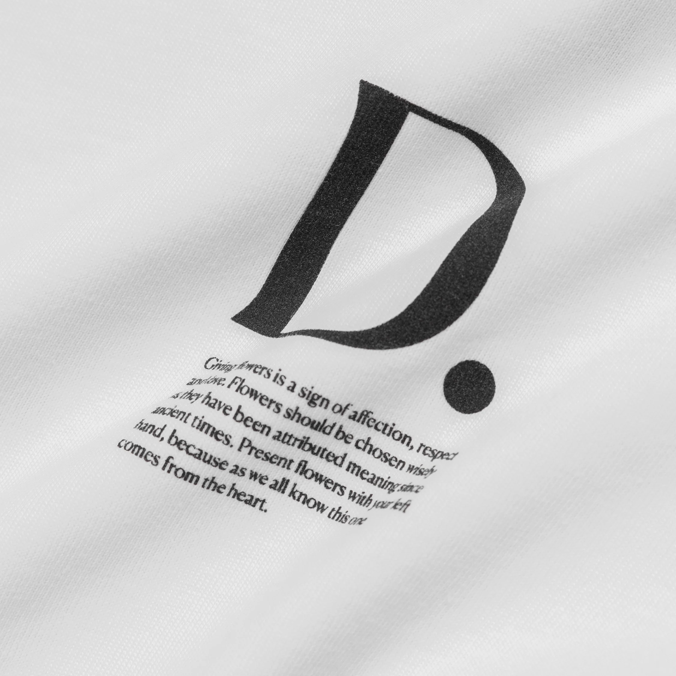 Asphaltgold *Language of Flowers* Dedication Tee - Image 6