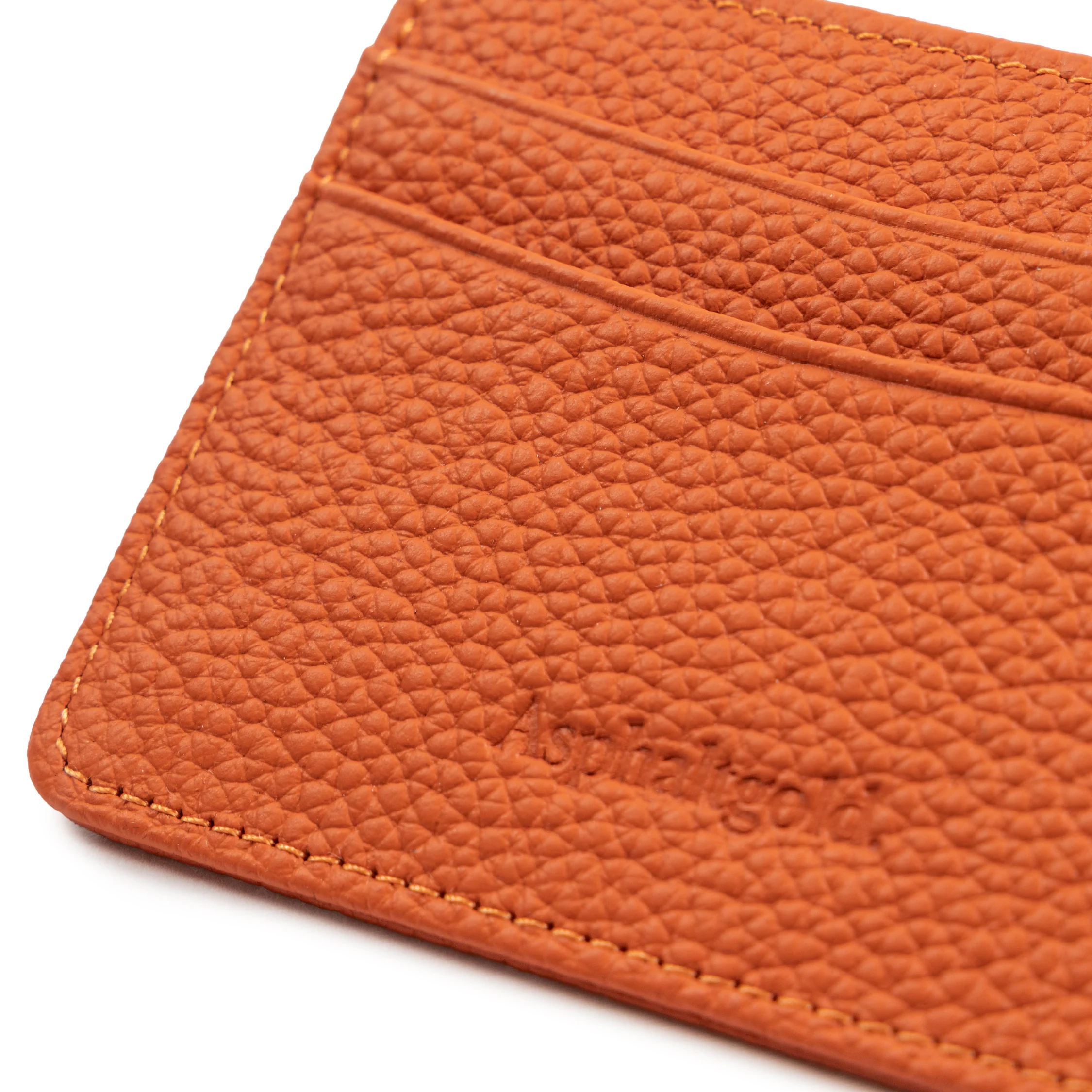 Asphaltgold Leather Card Holder - Image 3