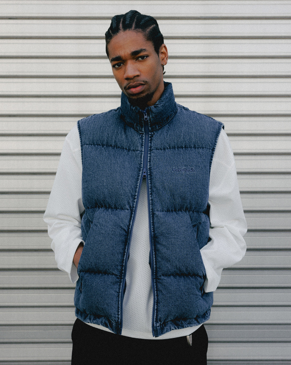 Asphaltgold Together Forever - Denim Vest - Image 3