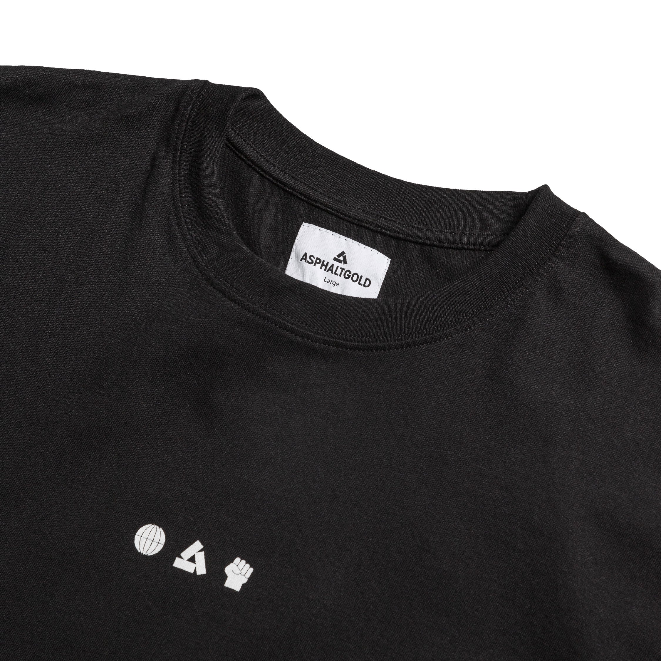 Asphaltgold We all dance the same Earth T-Shirt *united* - Image 3