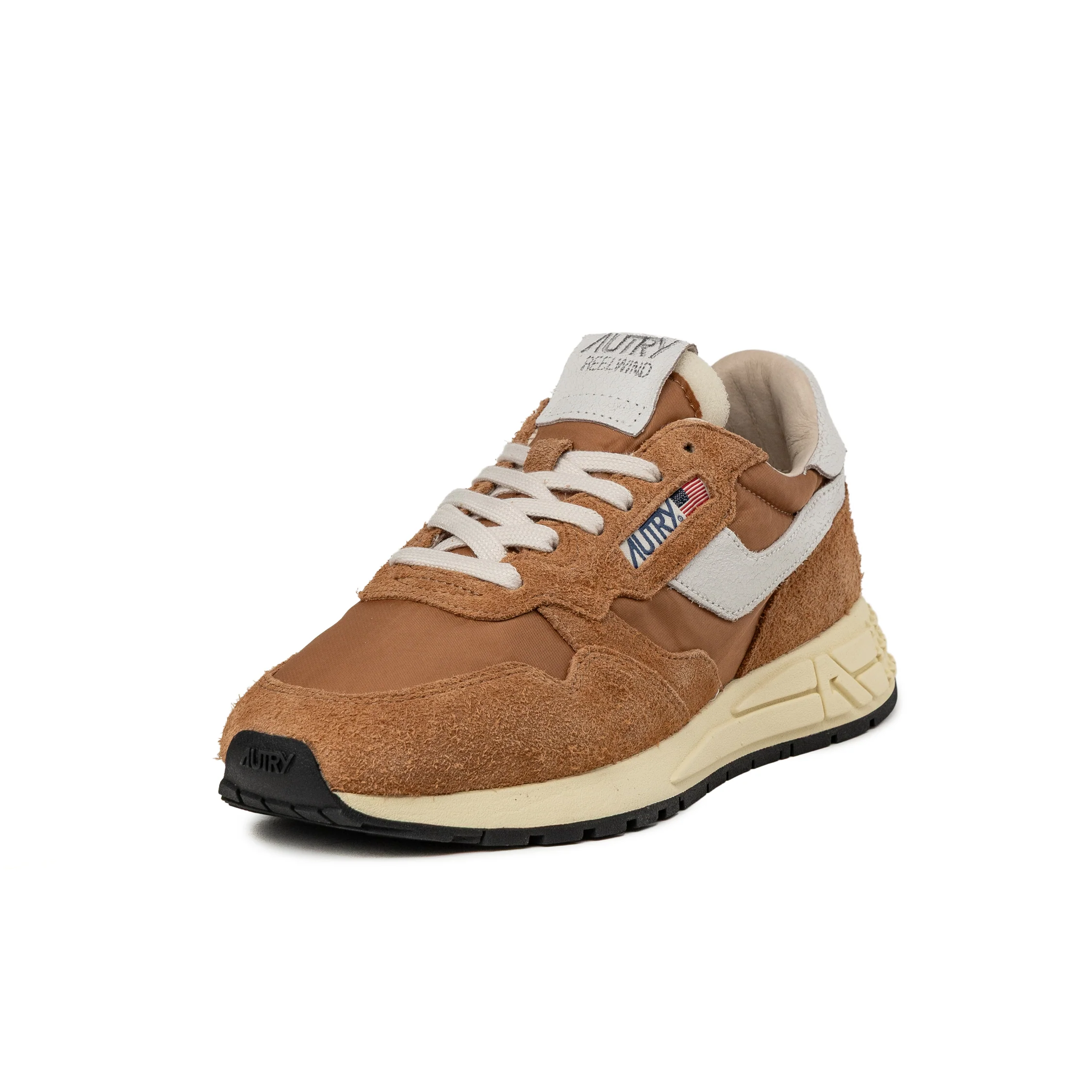 Autry Reelwind Low *Nylon / Cracked Leather* - Image 2