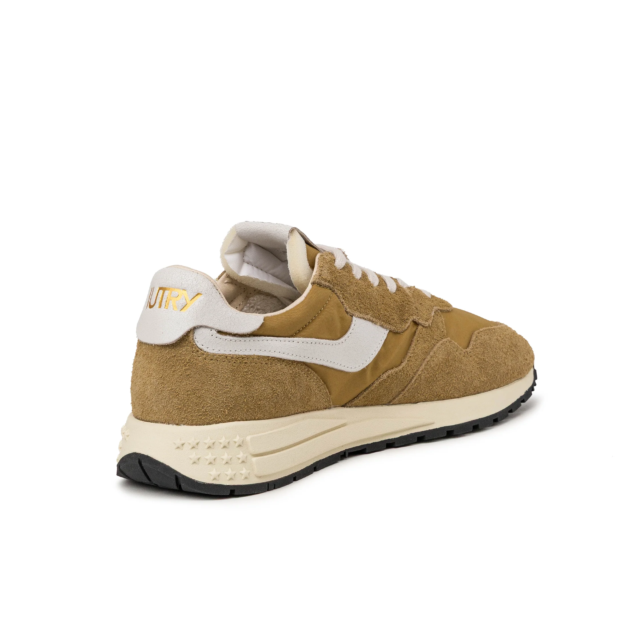 Autry Reelwind Low *Nylon / Cracked Leather* - Image 3