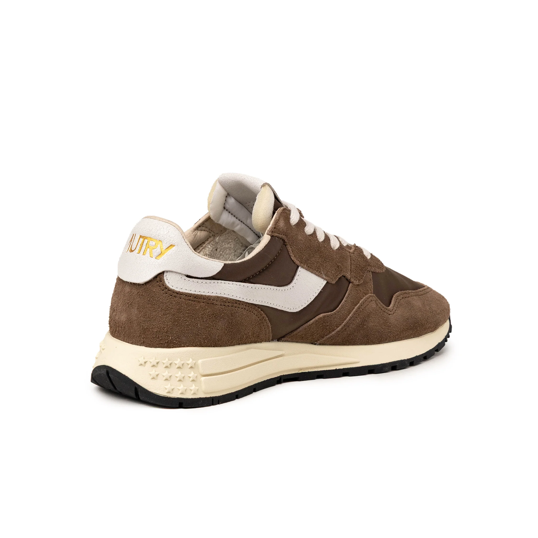 Autry Reelwind Low *Nylon / Cracked Leather* - Image 3