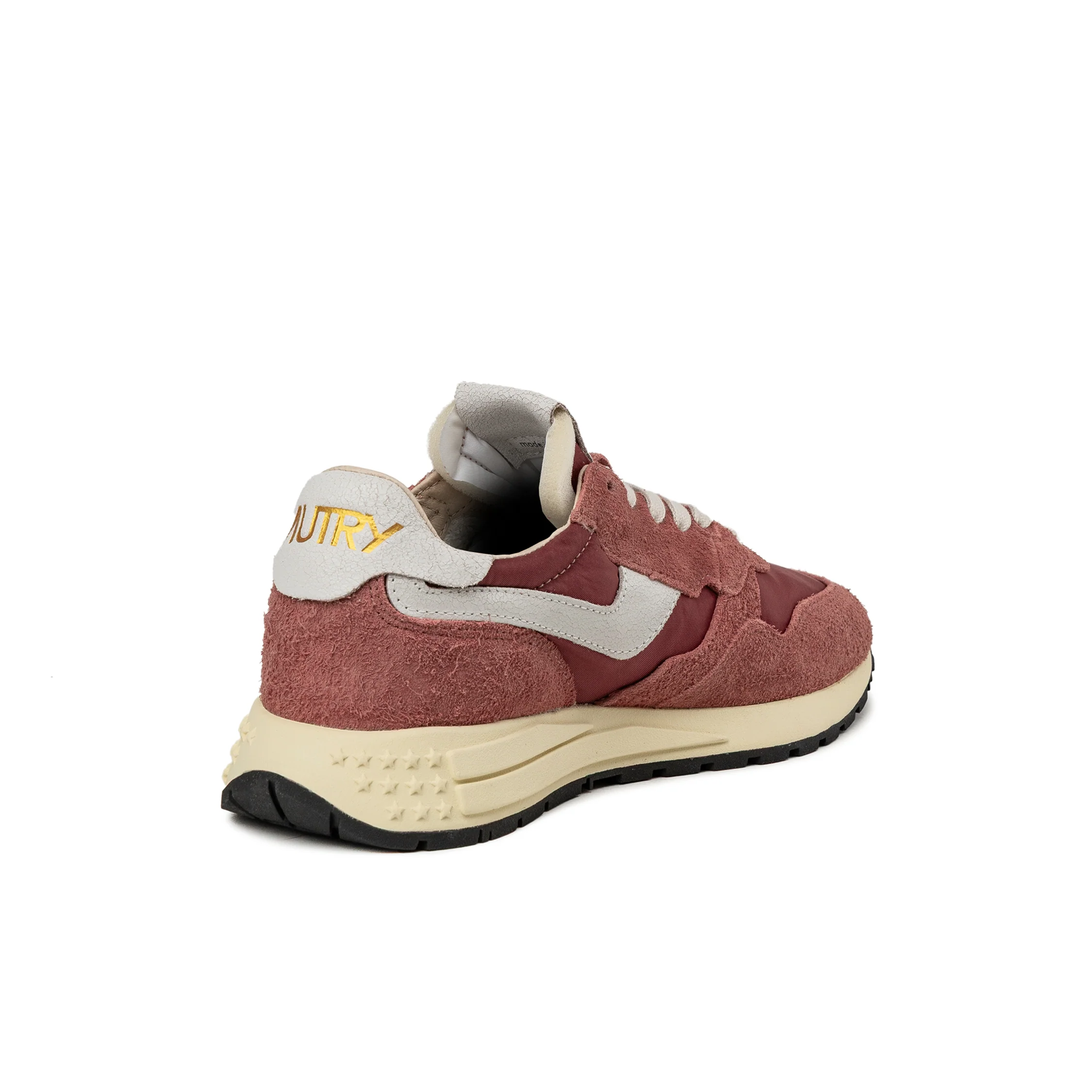 Autry Reelwind Low W *Nylon / Cracked Leather* - Image 3