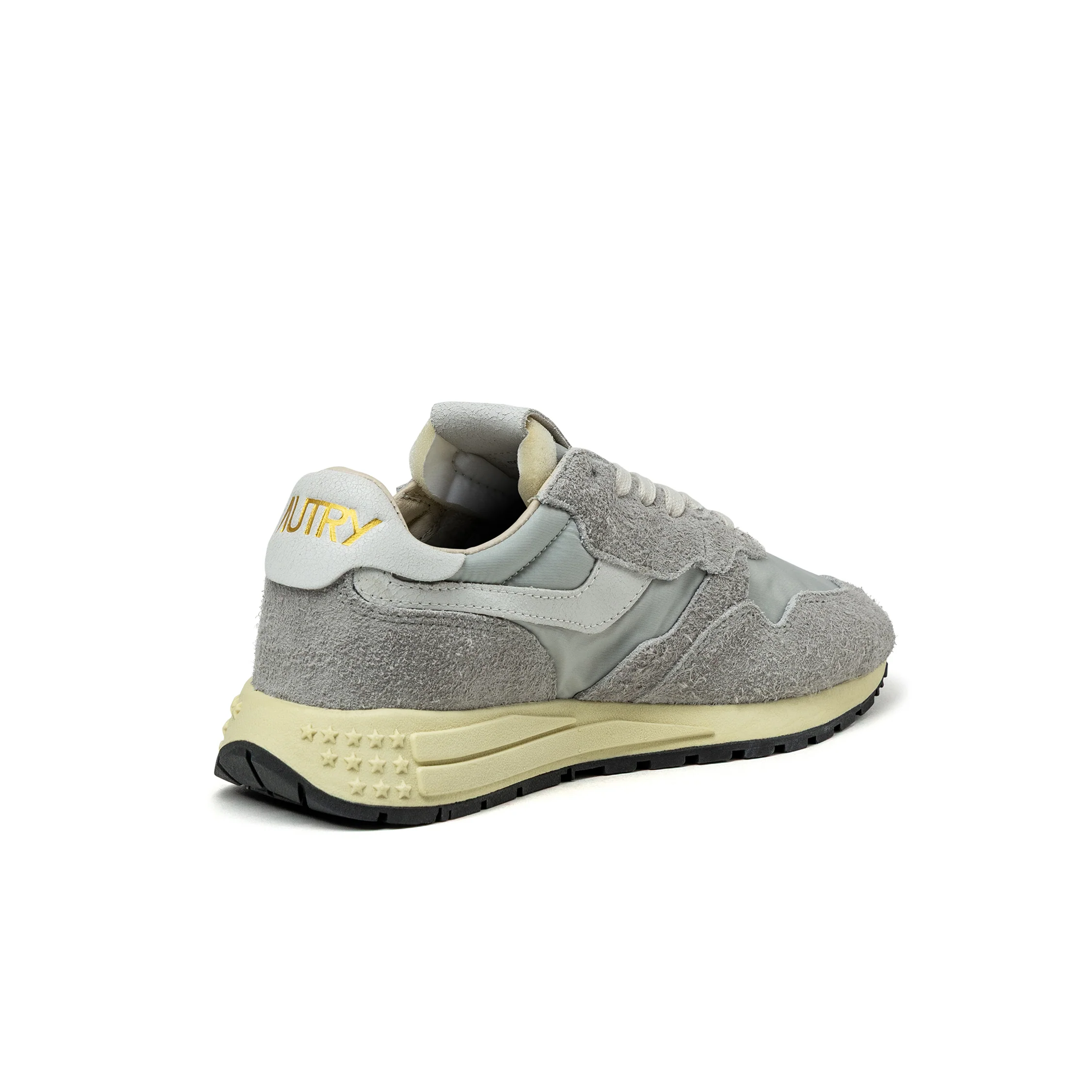 Autry Reelwind Low W *Nylon / Cracked Leather* - Image 3