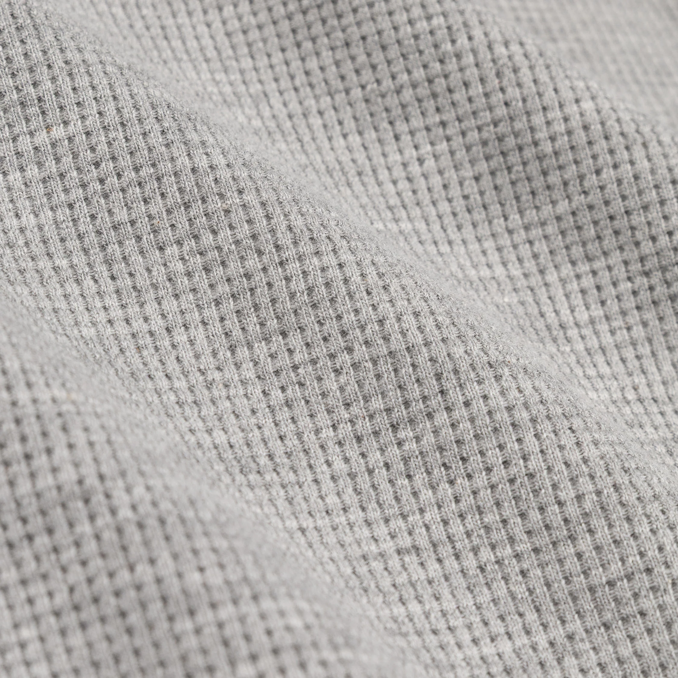 Autry Tonal Logo Waffle Long-Sleeve Polo - Image 5