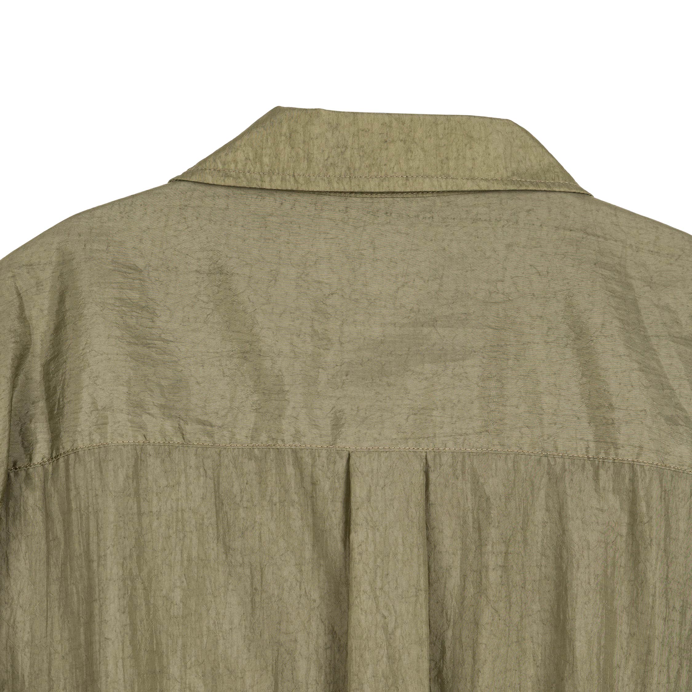 Brain Dead Cropped Nylon Button Up Shirt - Image 3