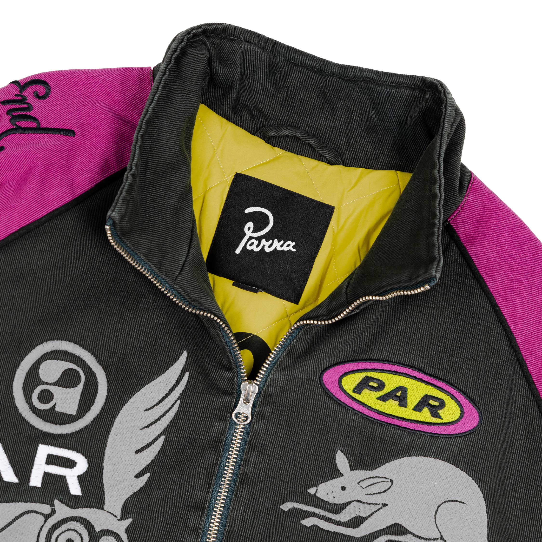By Parra Owl Meets Rat Racing Jacket - Image 4