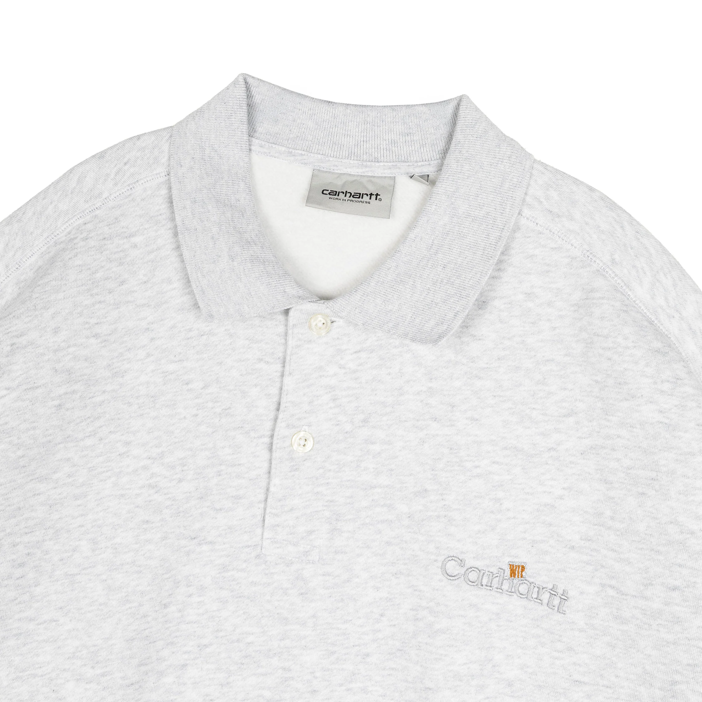 Carhartt WIP Wip Label Polo Sweat - Image 2