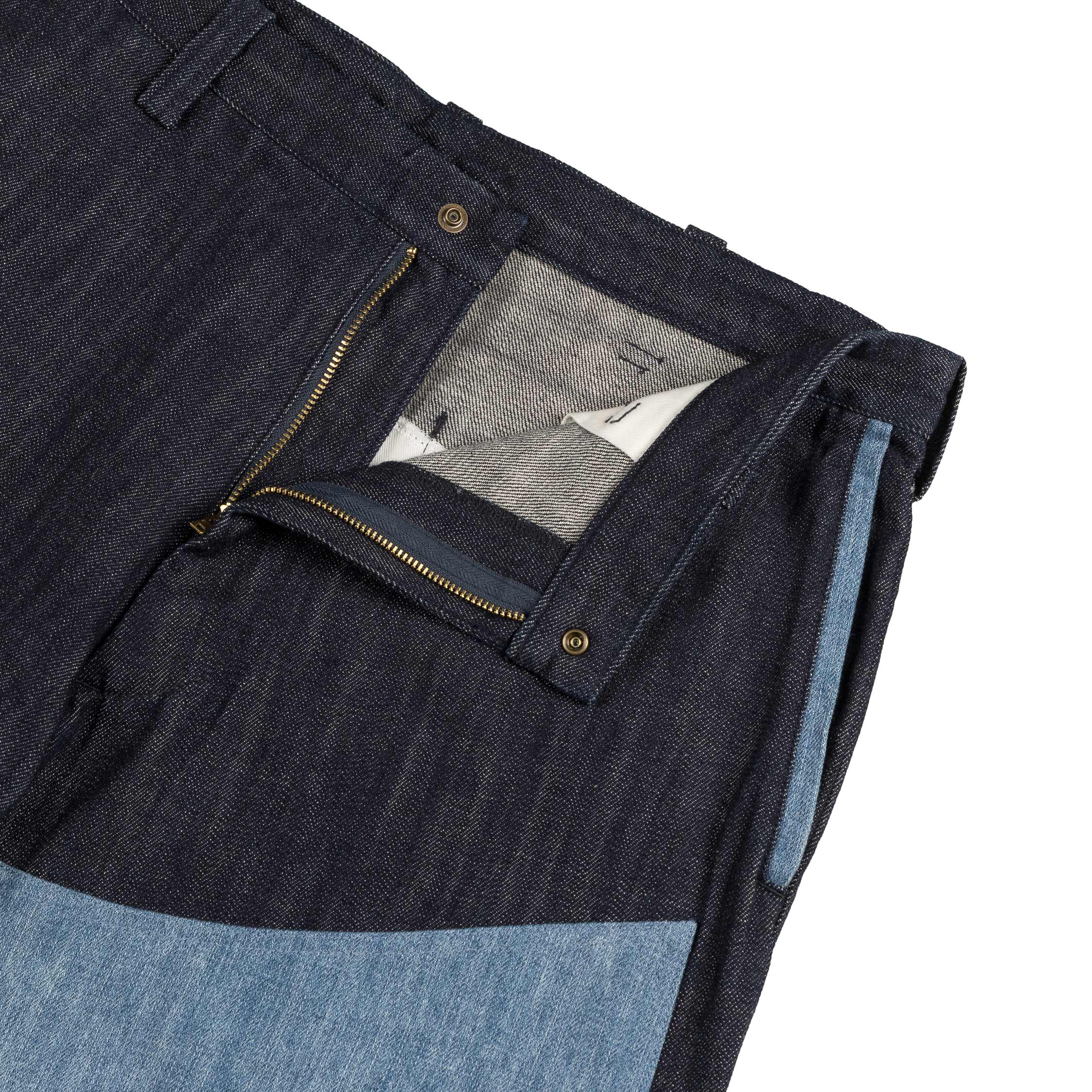 CHITO International 4 Pocket Double Knee Indigo Denim - Image 3
