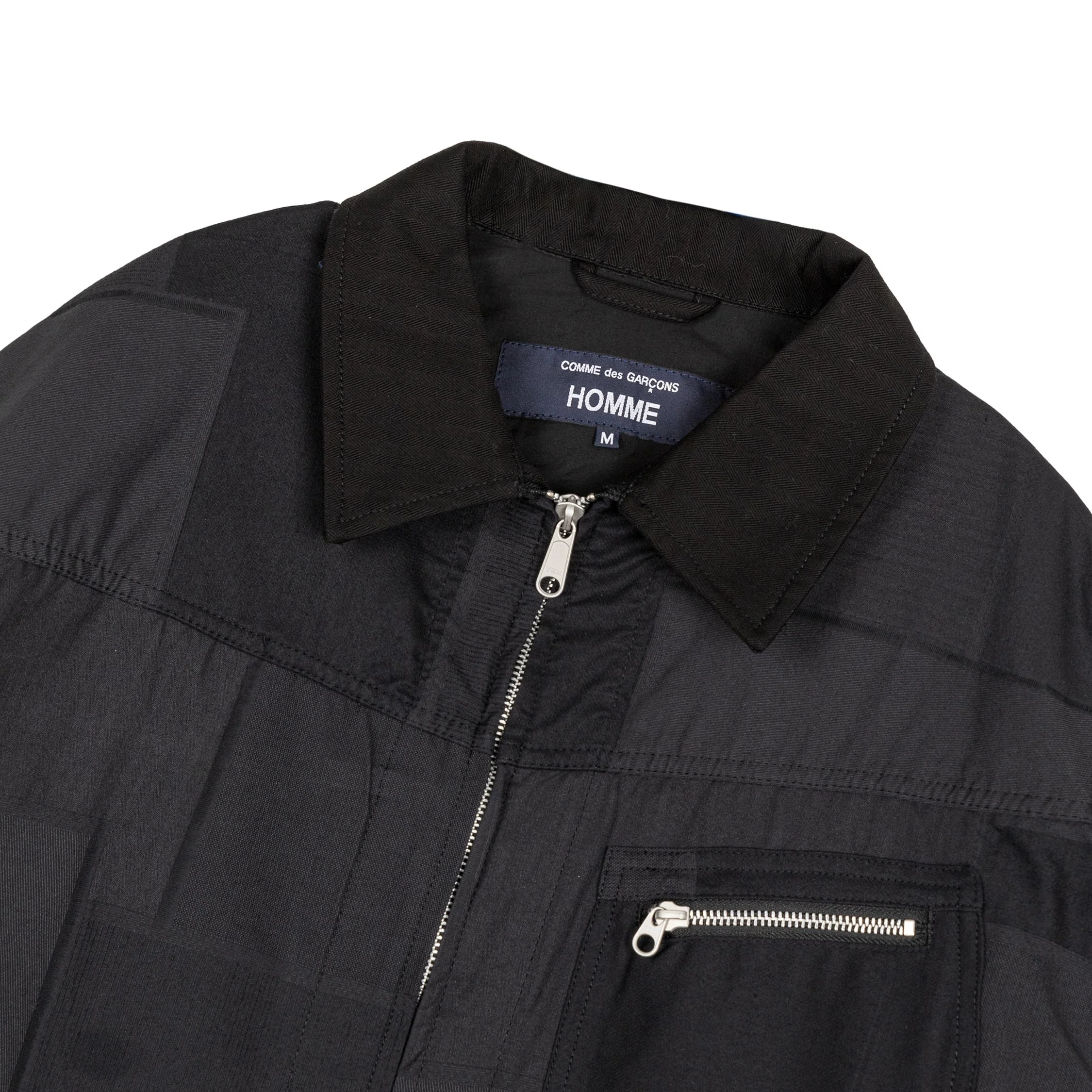 Comme des Garcons Homme Patchwork Field Jacket - Image 2