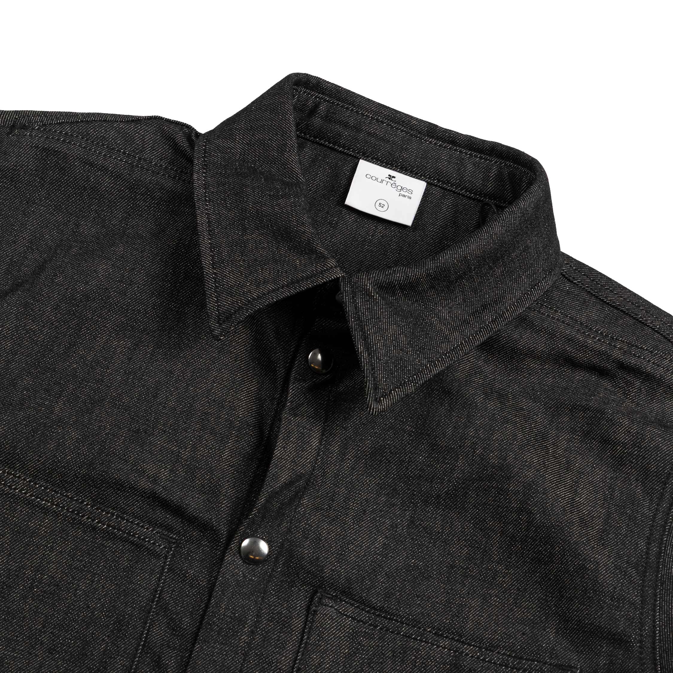 Courreges 2-Pocket Denim Overshirt - Image 2