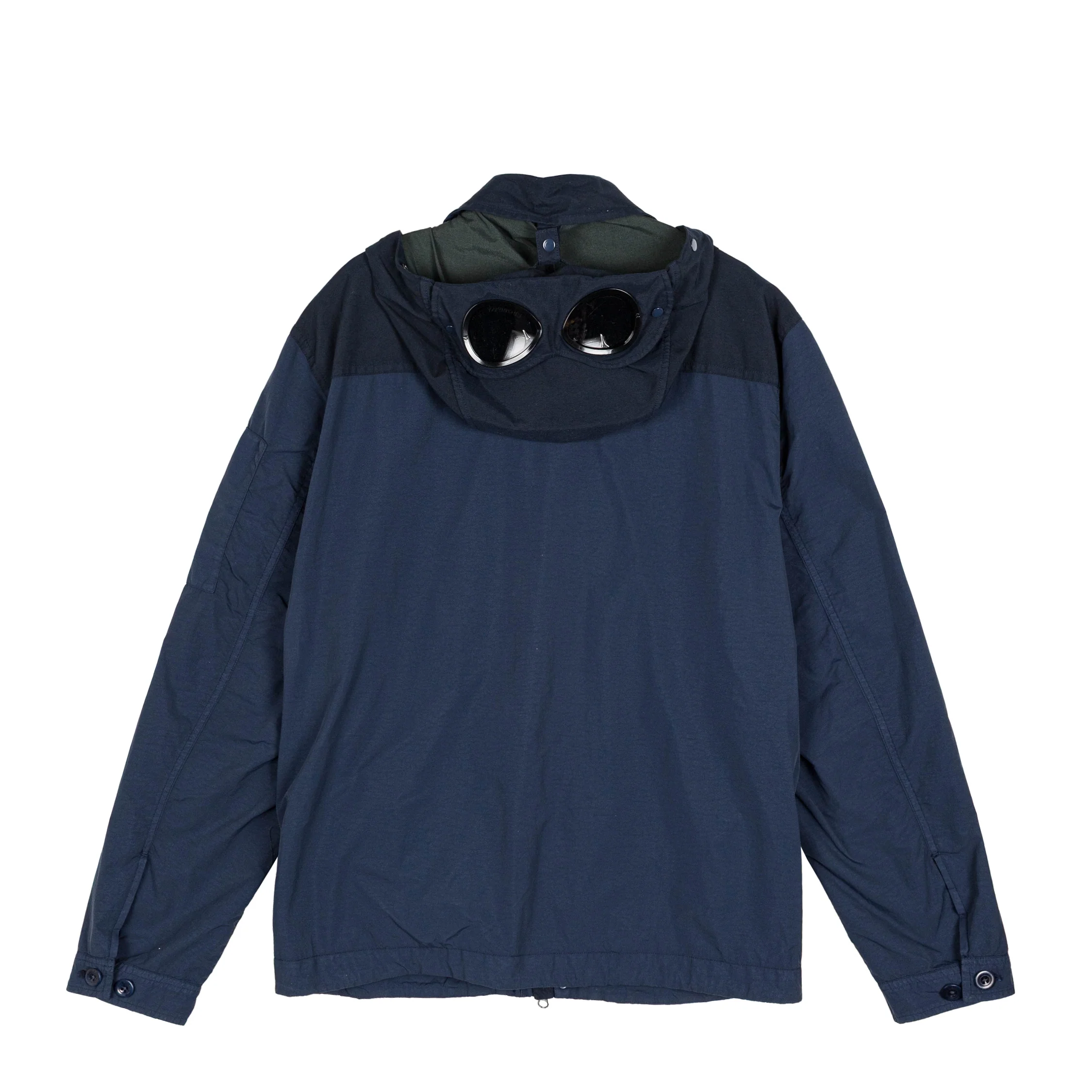 C.P. Company Flatt Nylon Mixed Goggle Overshirt - Image 2