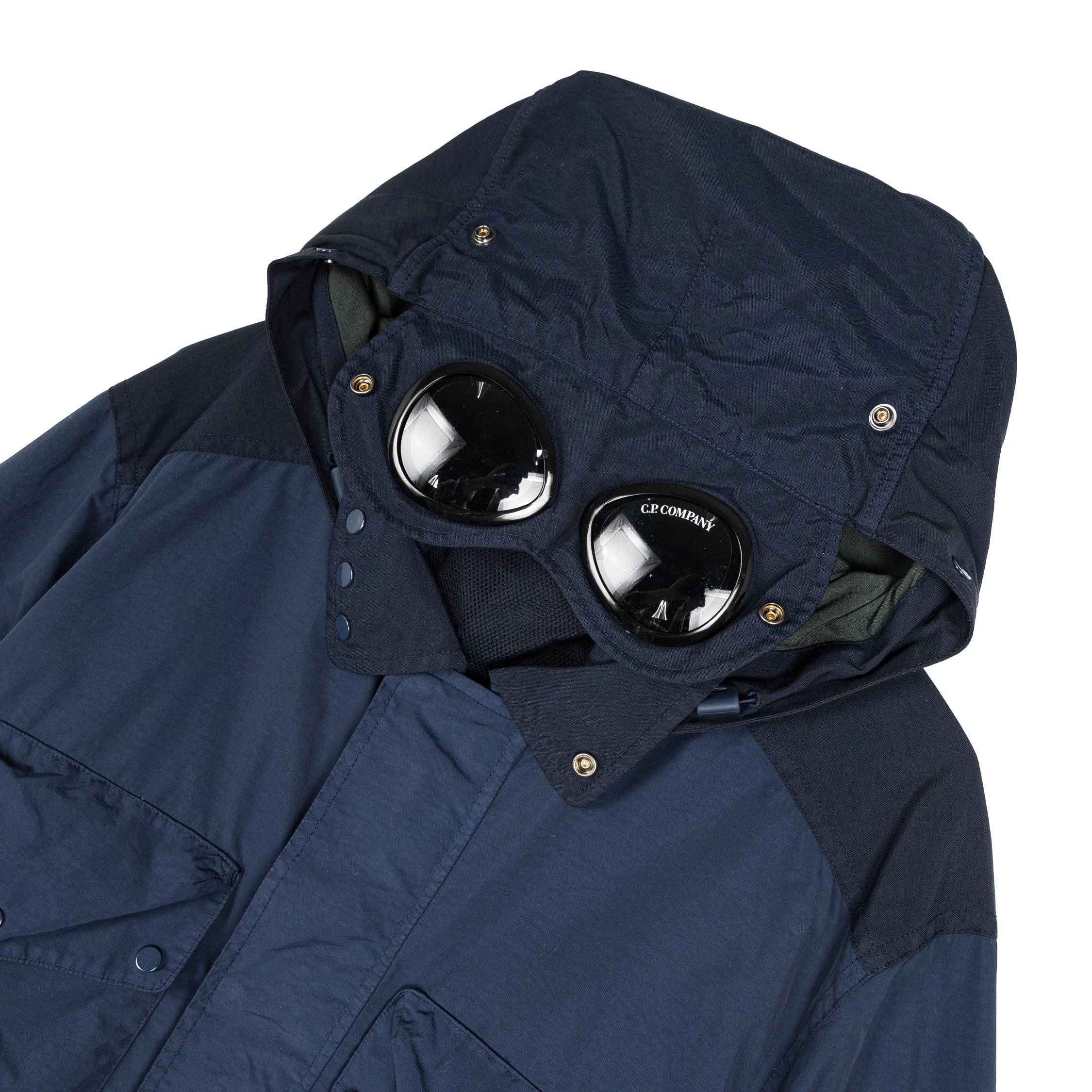 C.P. Company Flatt Nylon Mixed Goggle Overshirt - Image 3