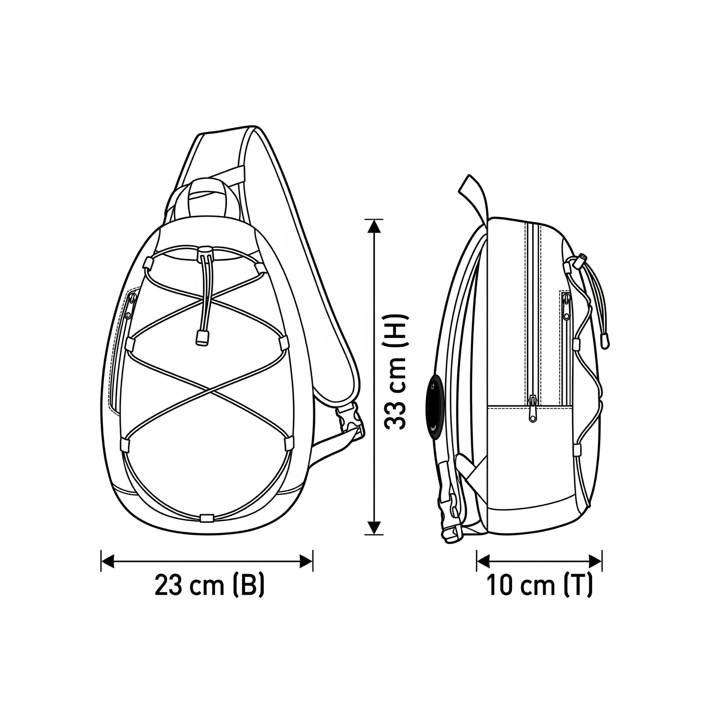 C.P. Company Nylon B Crossbody Backpack - Image 7