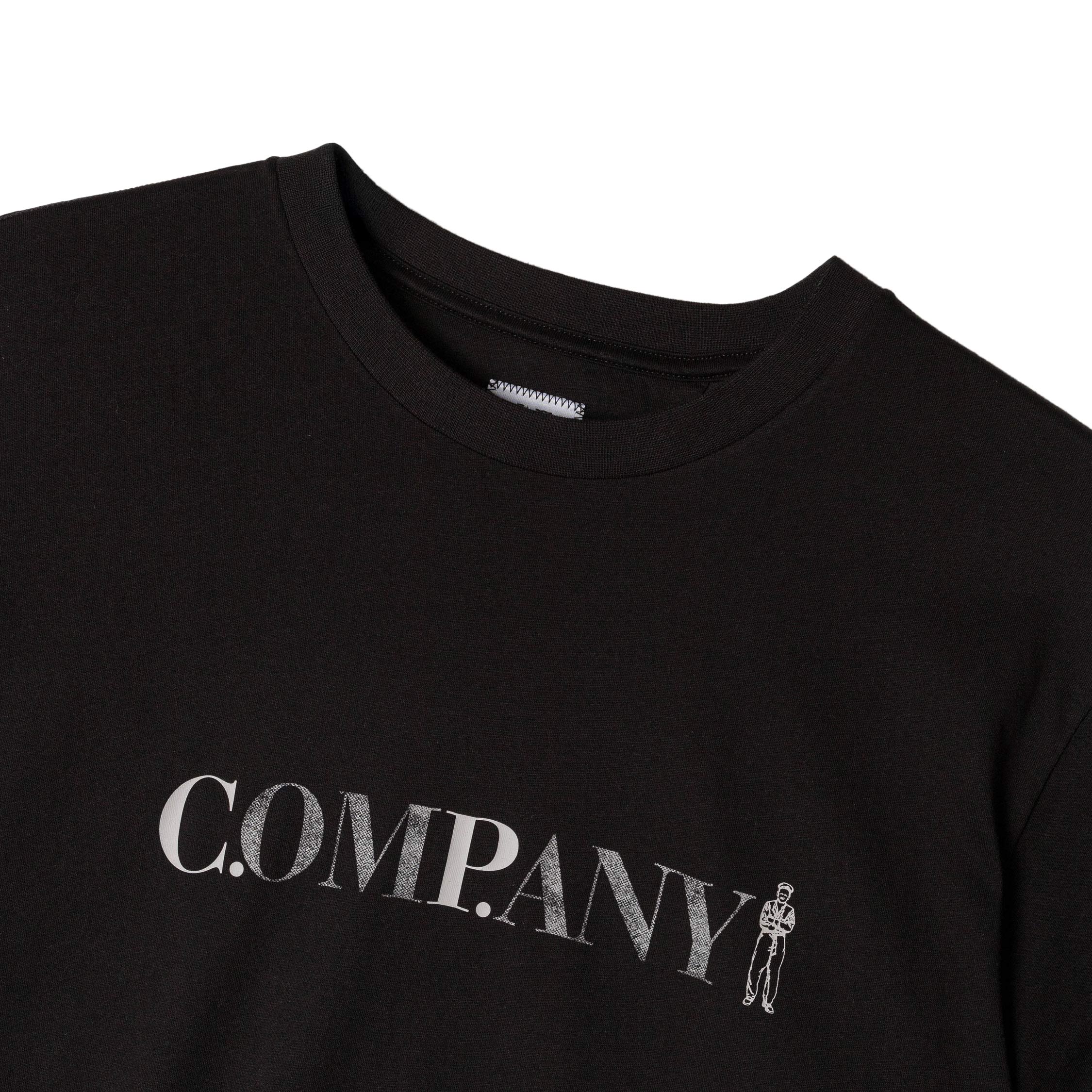 C.P. Company	30/1 Jersey Short Sleeve Chest Logo T-Shirt - Image 2
