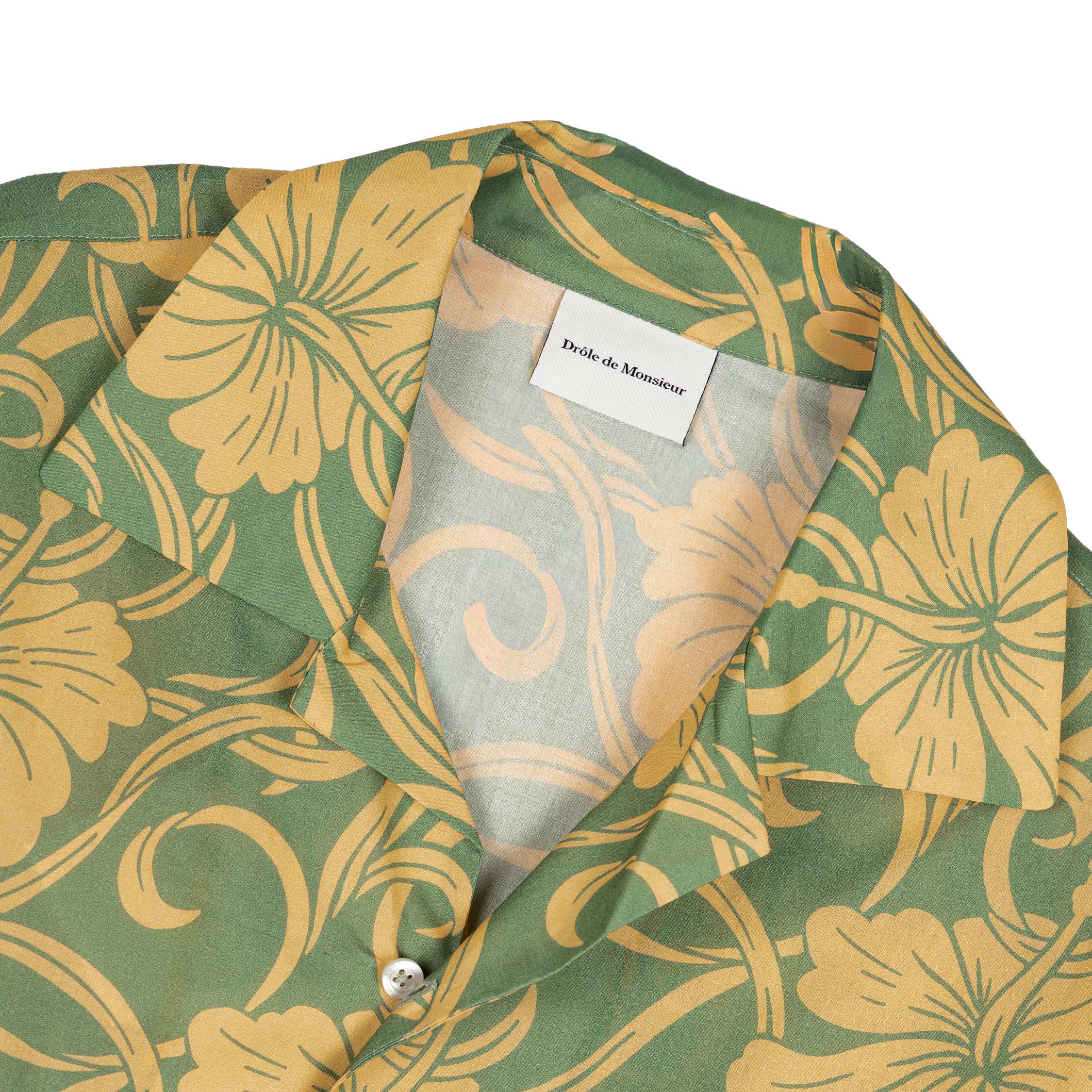Drole de Monsieur	Chemise Hibiscus Monogramme - Image 2
