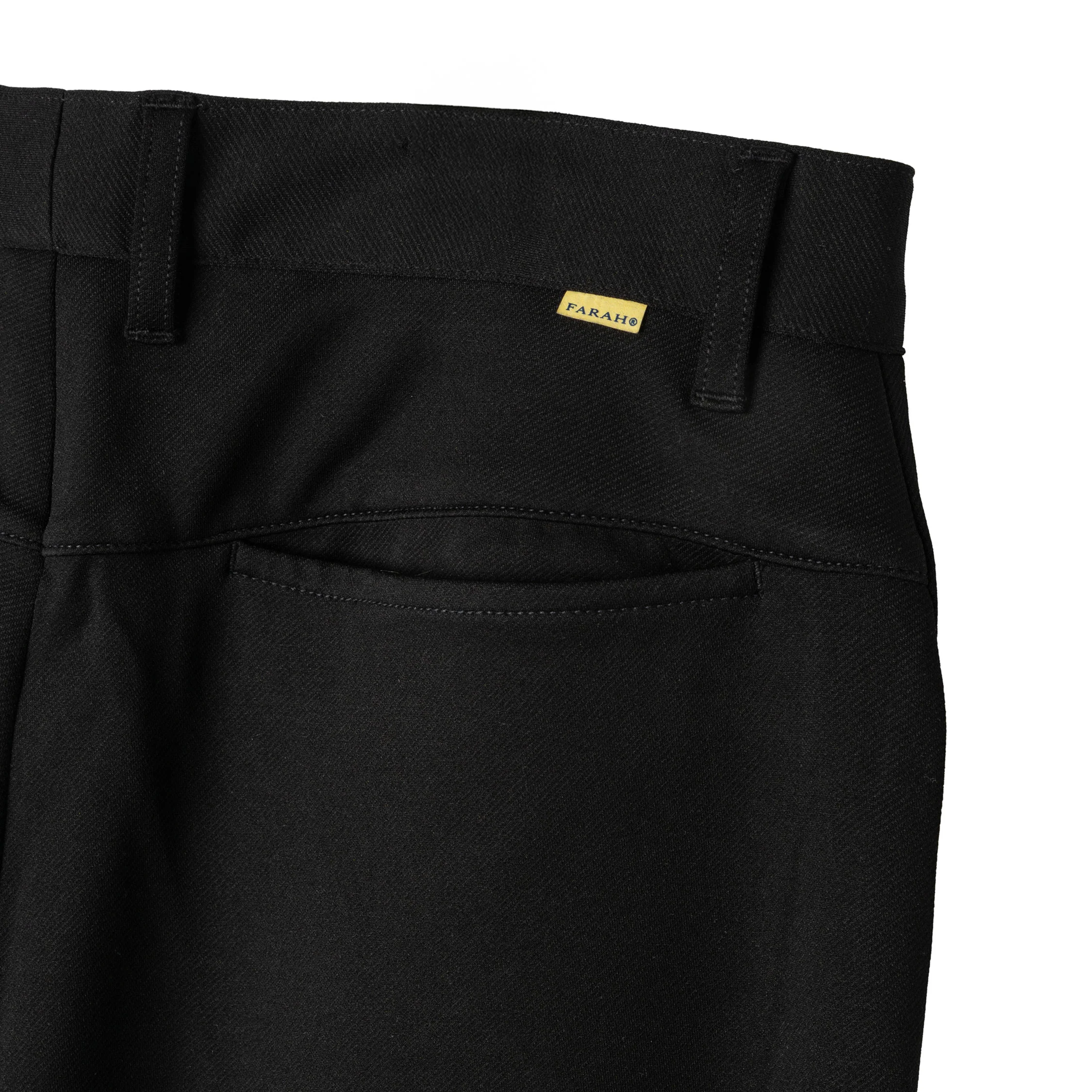 Farah Japan Two Tuck Wide Tapered Pants - Image 3