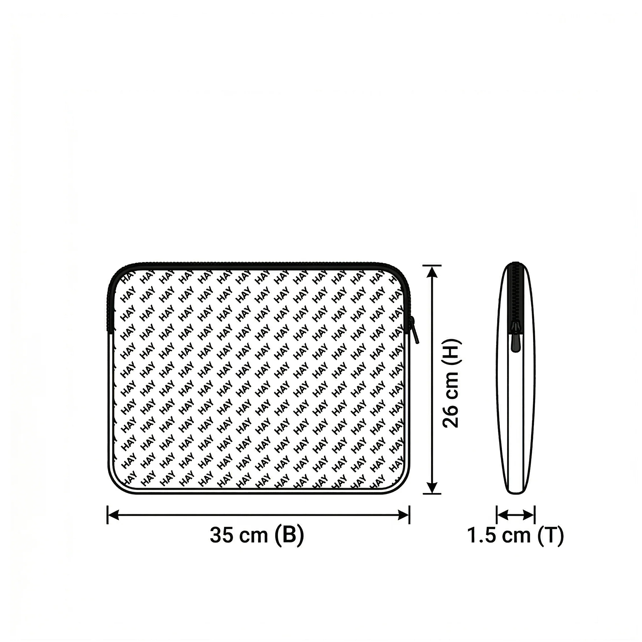 HAY Logo Laptop Cover - Image 3