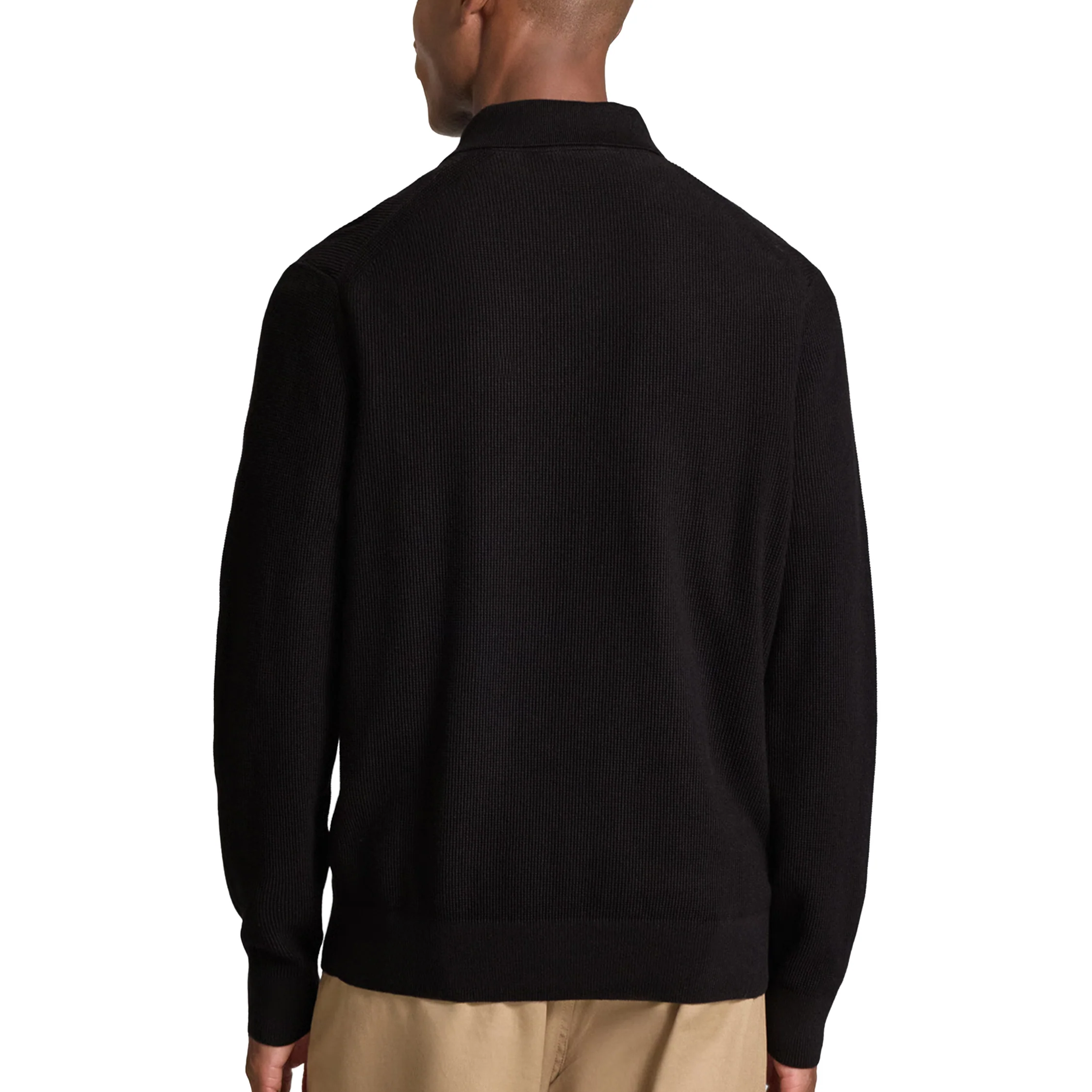 Lacoste Half-Zip Polo Collar Sweater - Image 3