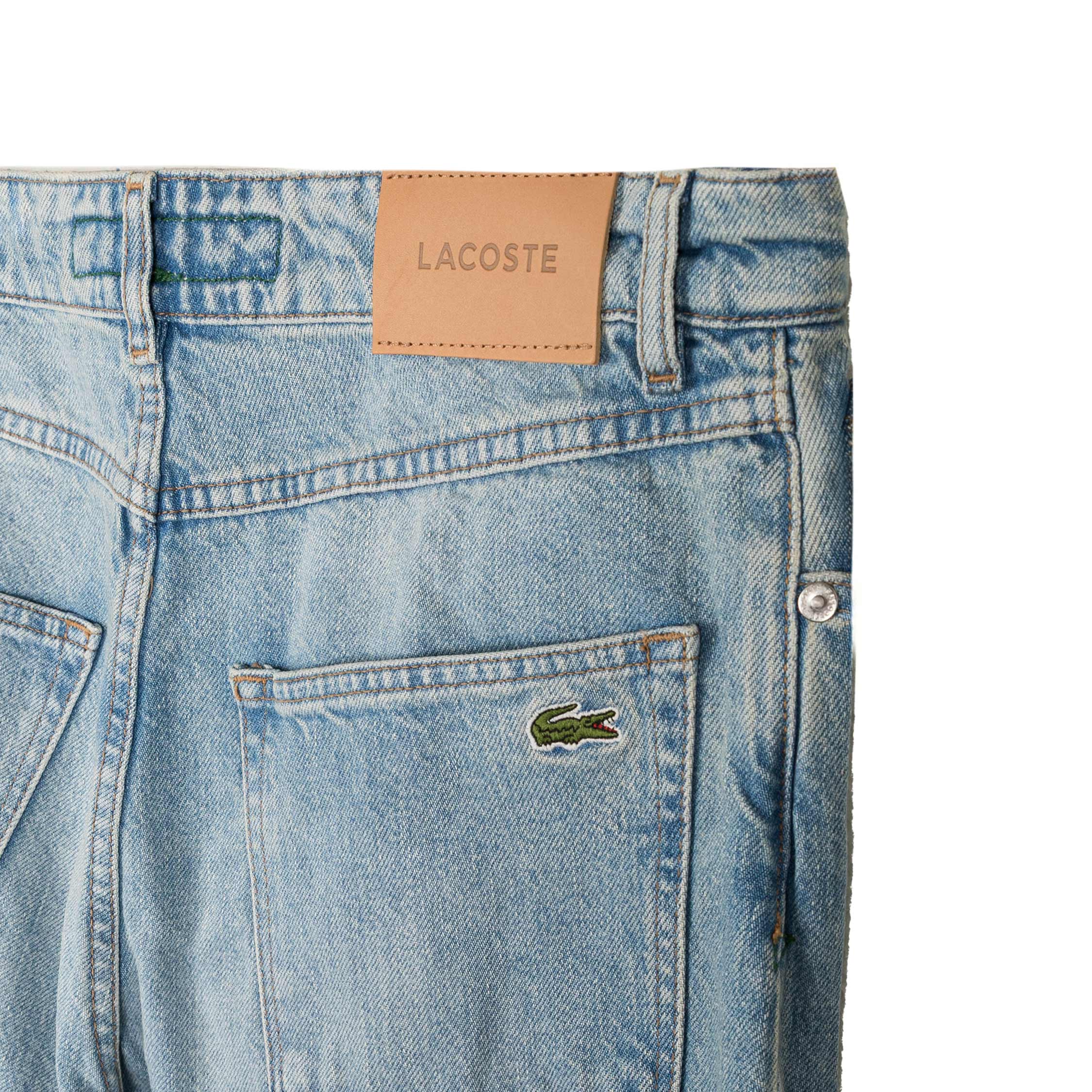 Lacoste Loose Fit Denim Jeans - Image 4