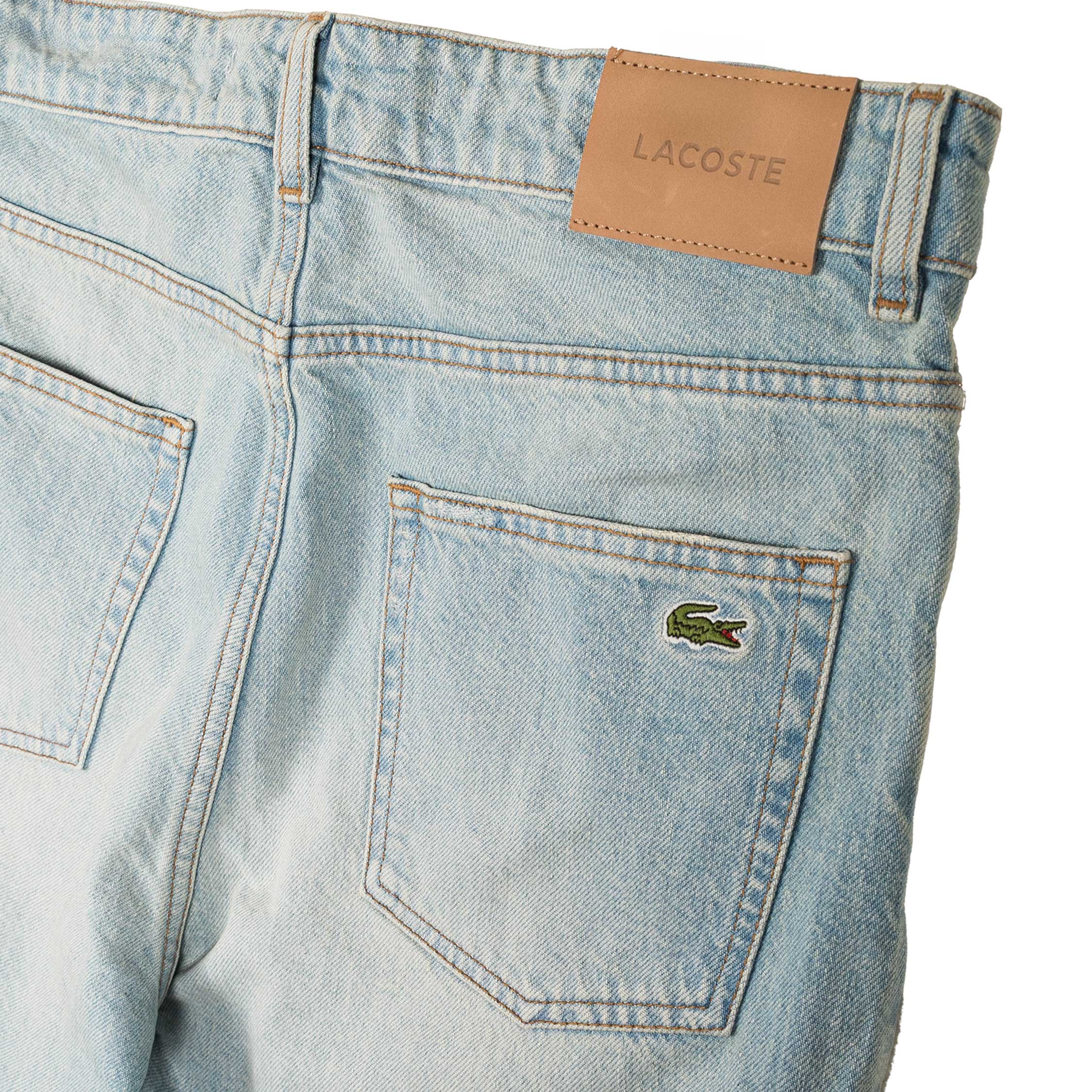Lacoste	Denim Bermuda Shorts - Image 4