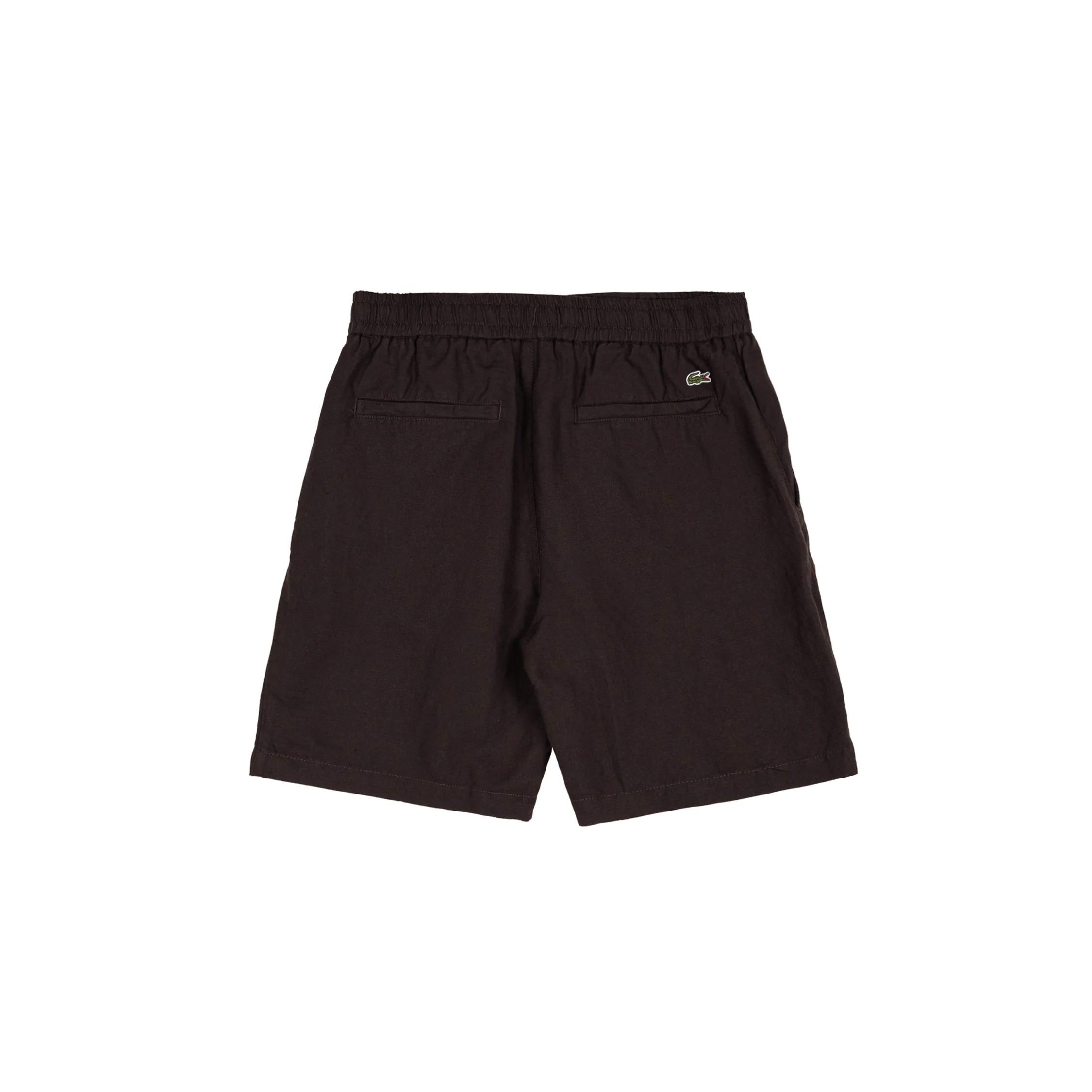Lacoste	Linen Blend Twill Shorts - Image 2