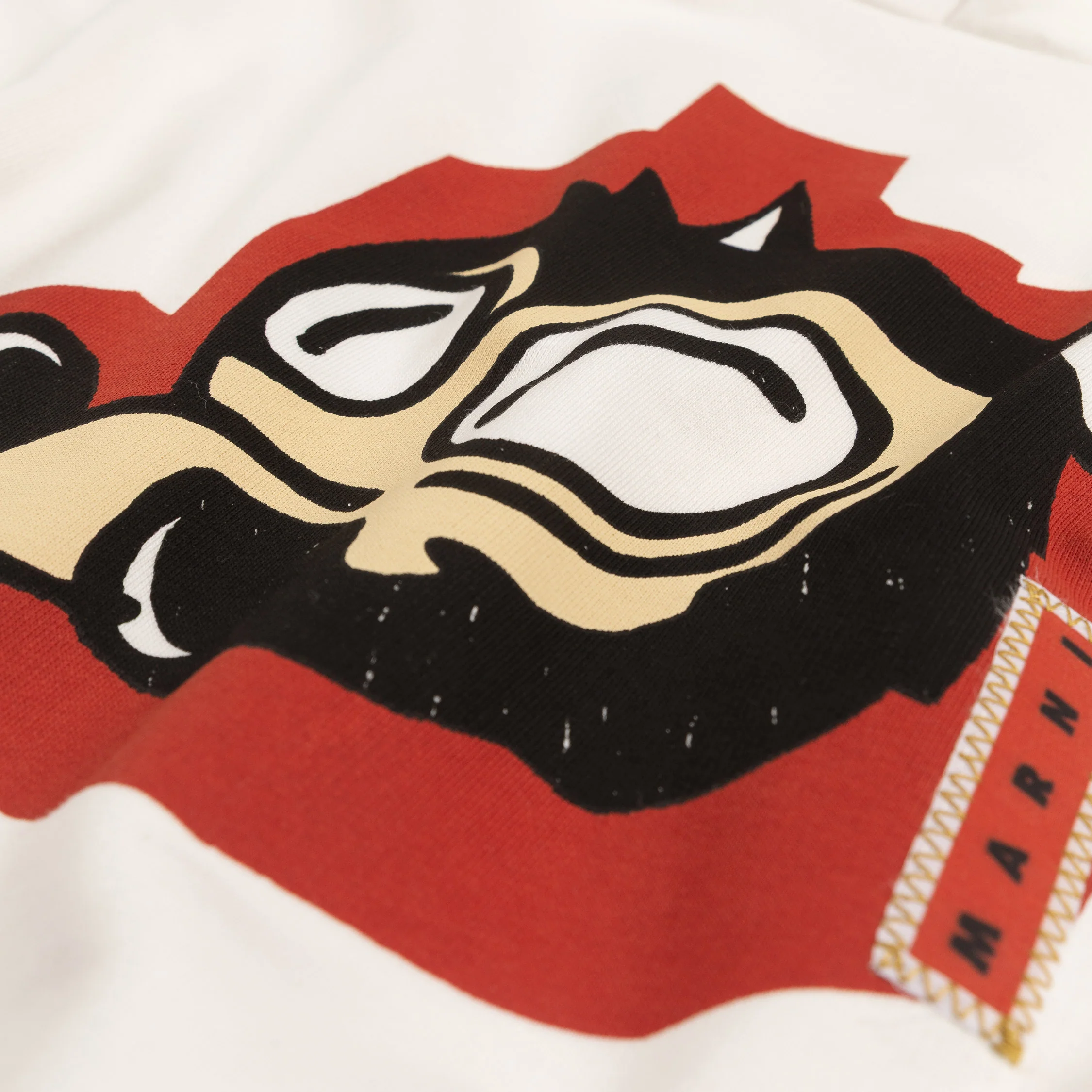 Marni Mixed Media Hoodie - Image 4