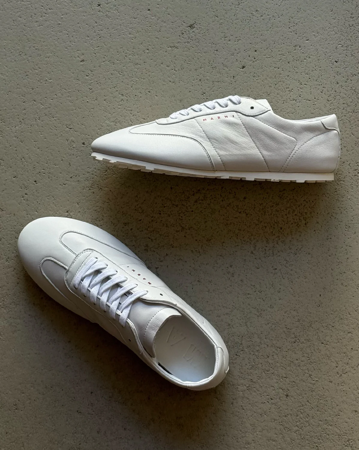 Marni Nappa Leather Softy Soccer Sneaker - Image 2