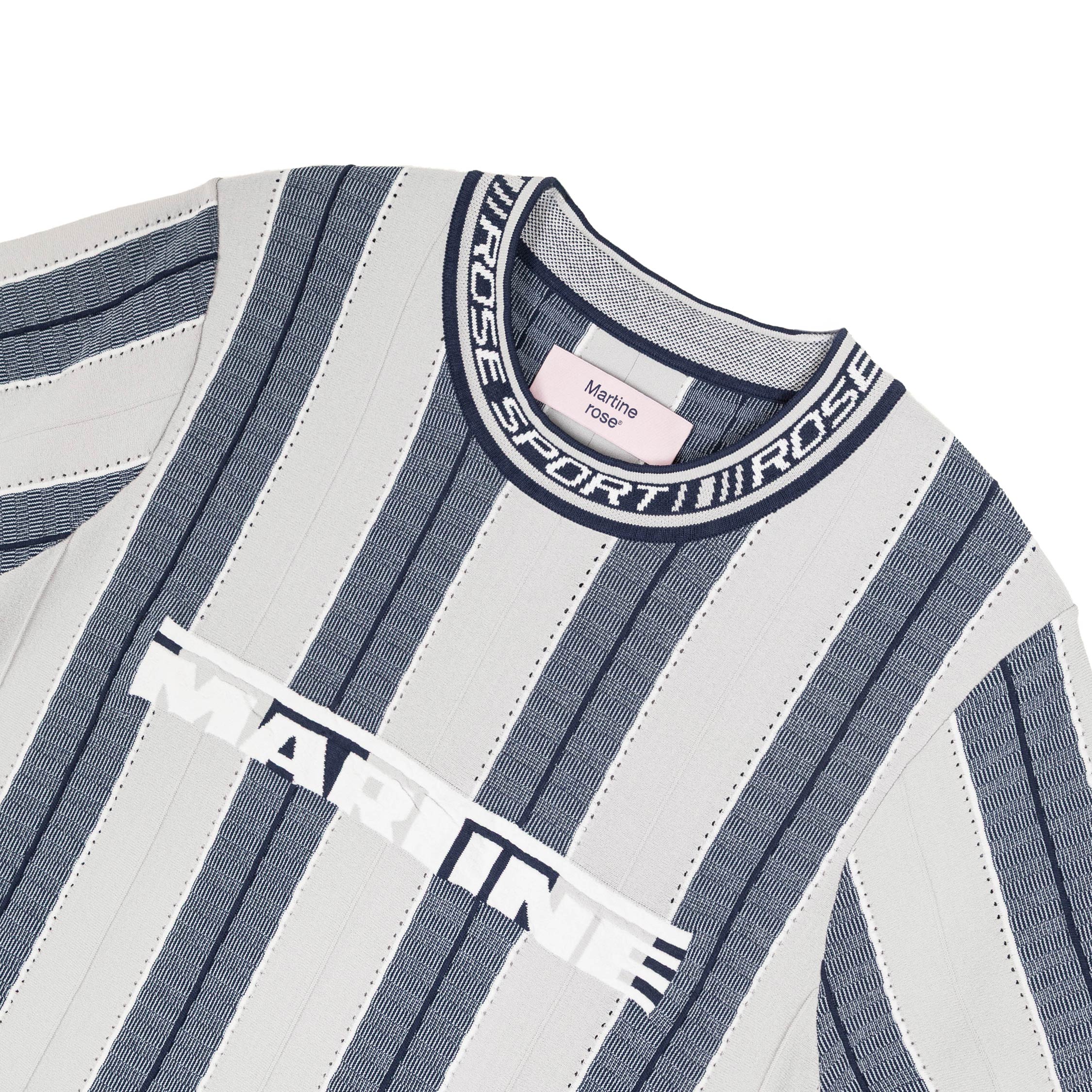 Martine Rose Logo Tight T-Shirt - Image 3