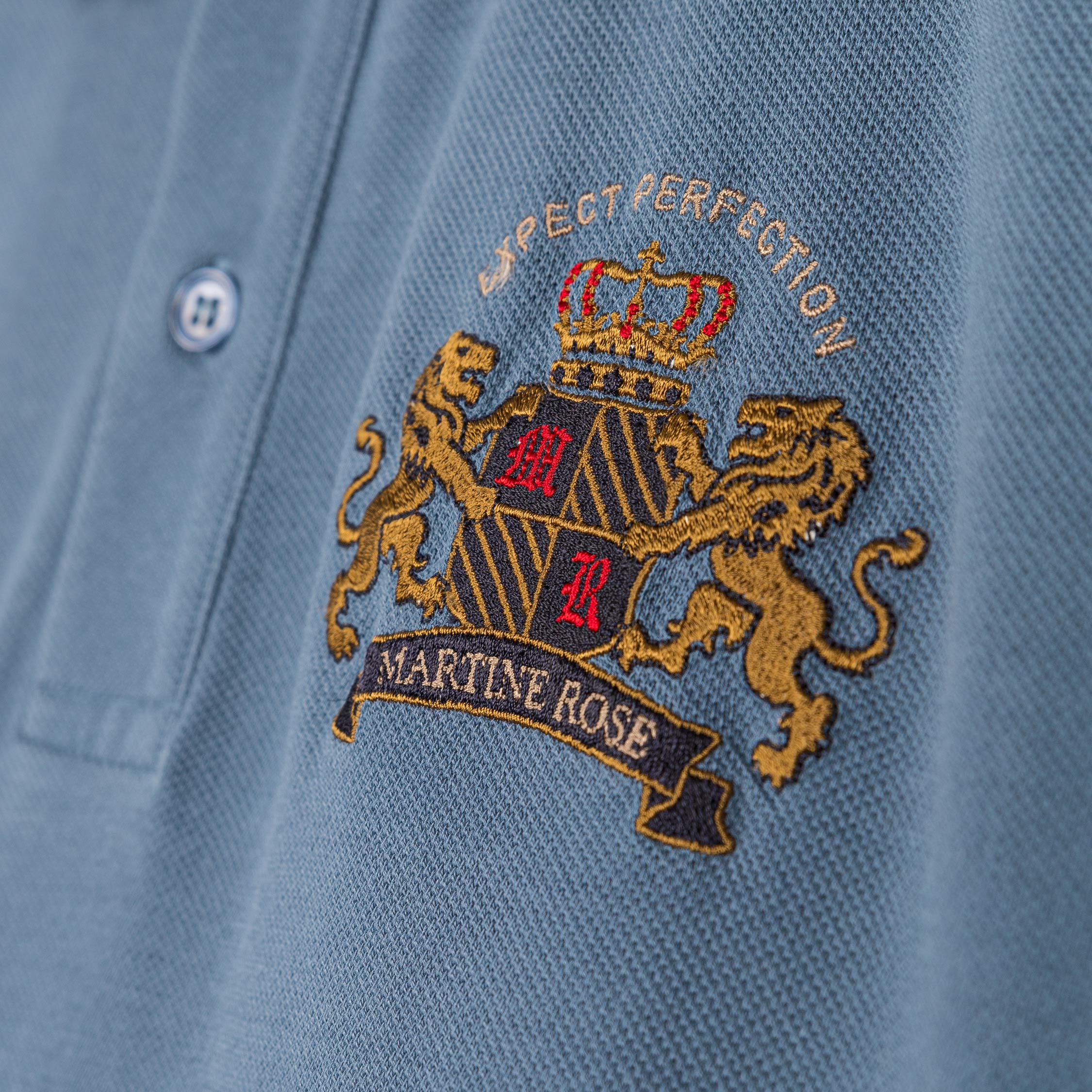 Martine Rose Longsleeve Polo - Image 4