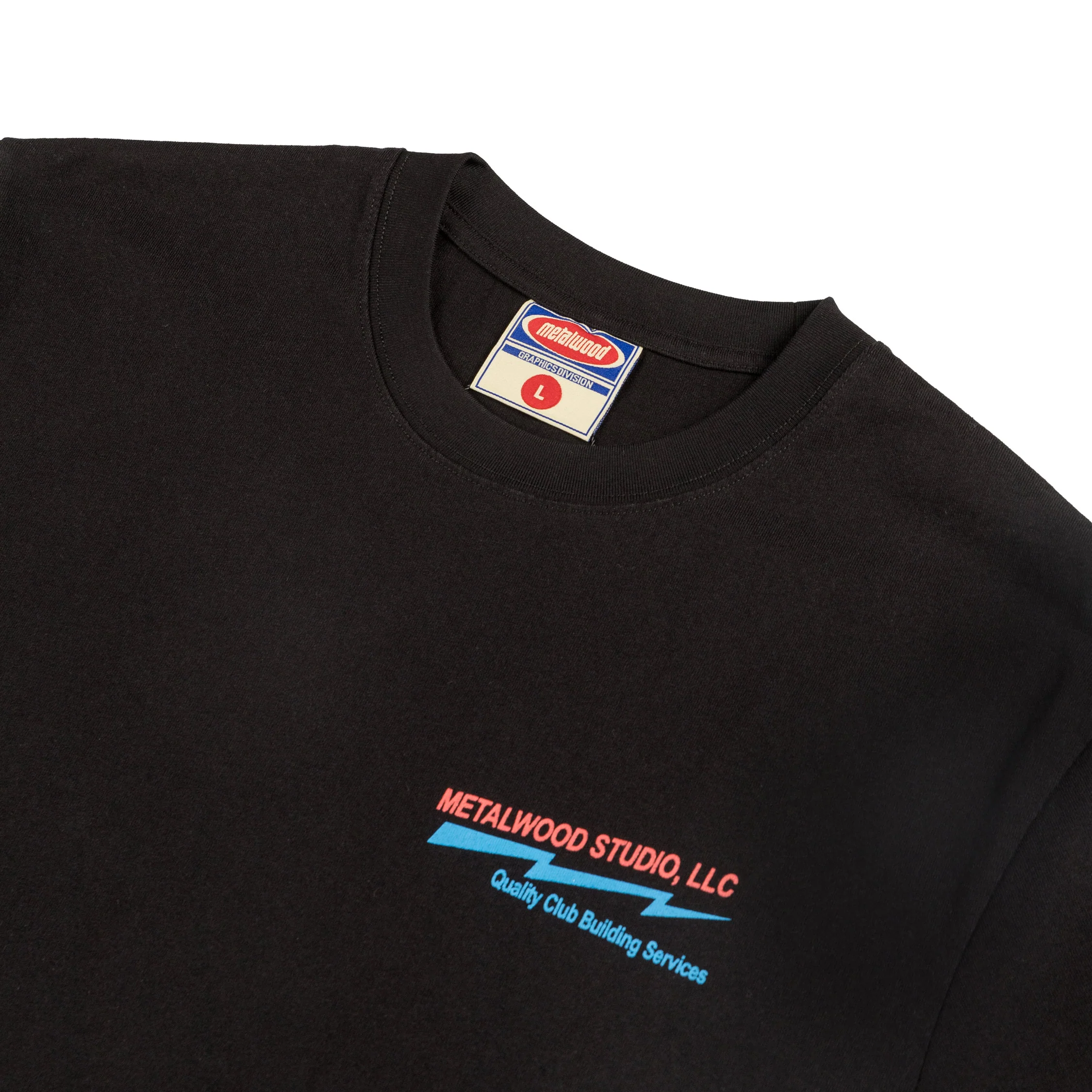 Metalwood Club Building T-Shirt - Image 2