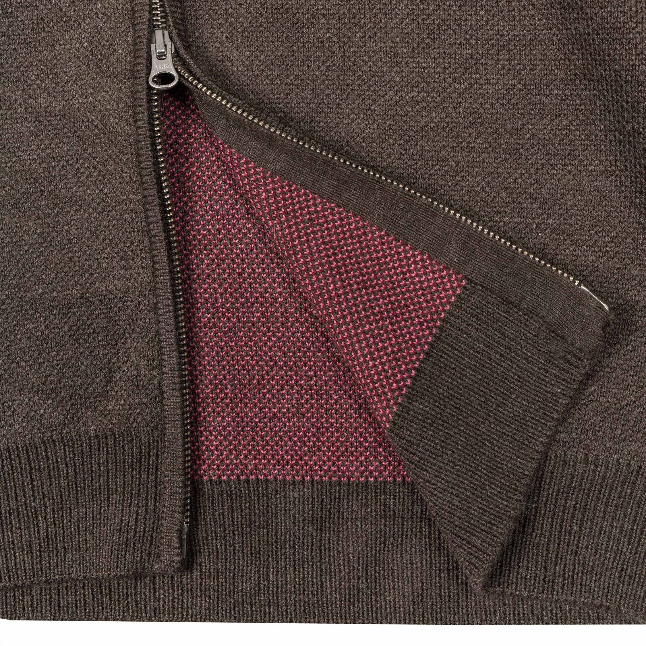 Metalwood Kiki Zip Knit Longsleeve Polo - Image 4