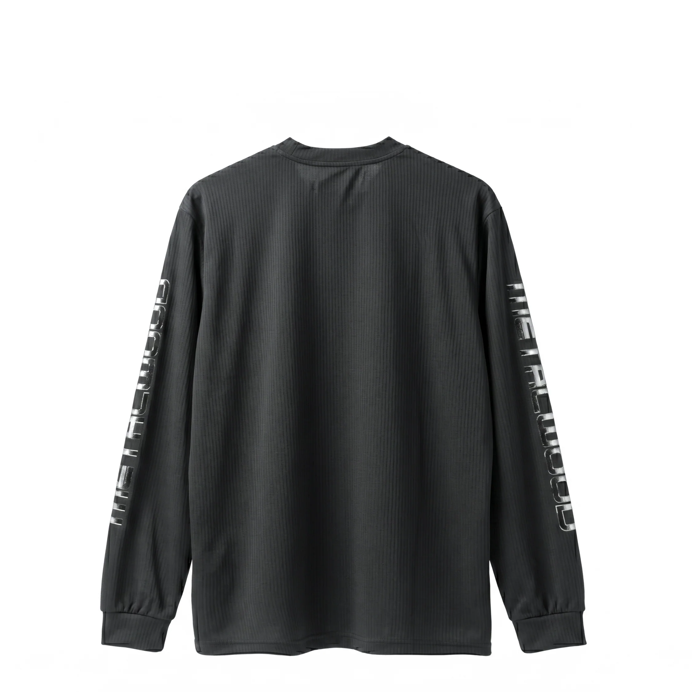 Metalwood Longsleeve Moto Crewneck Top - Image 2