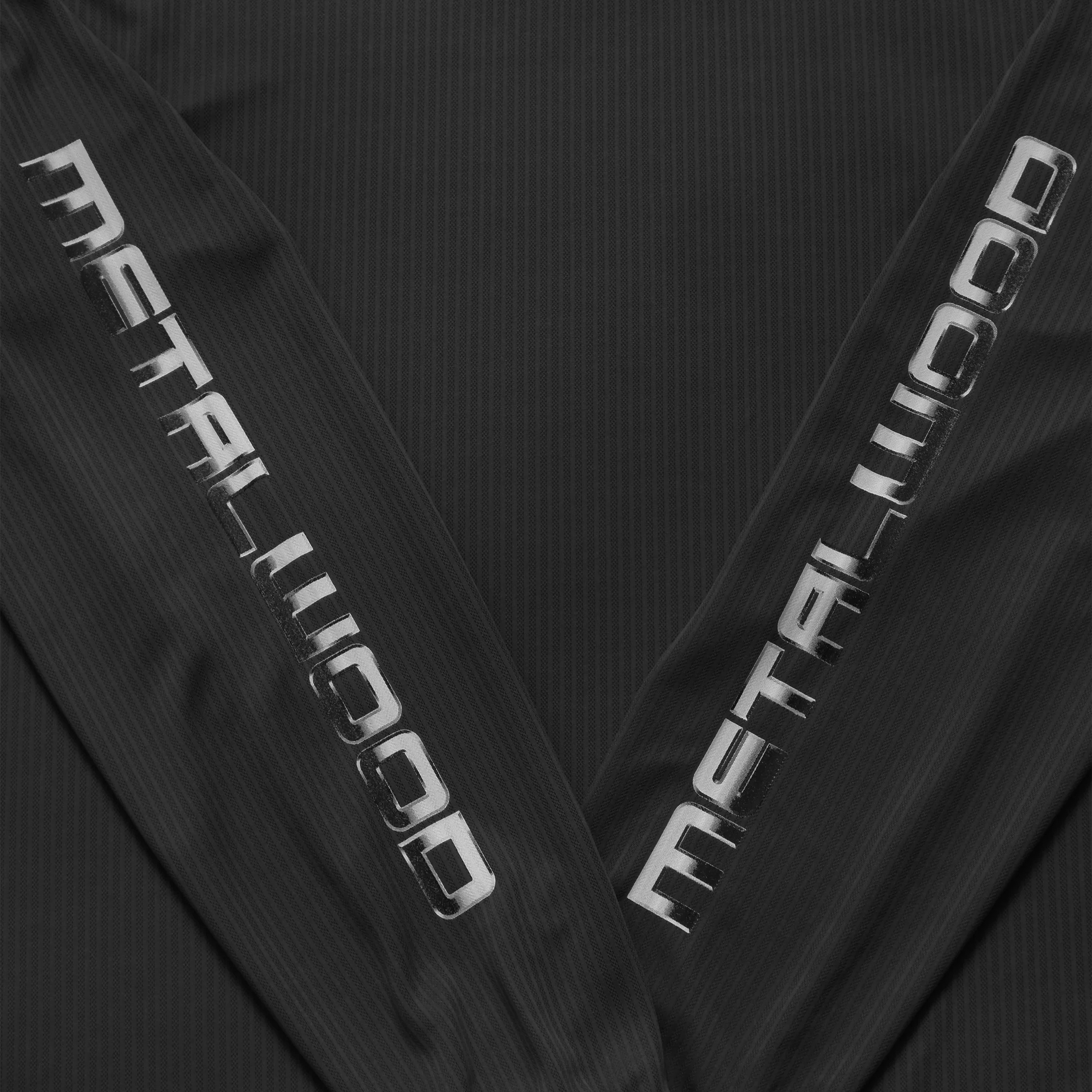 Metalwood Longsleeve Moto Crewneck Top - Image 3