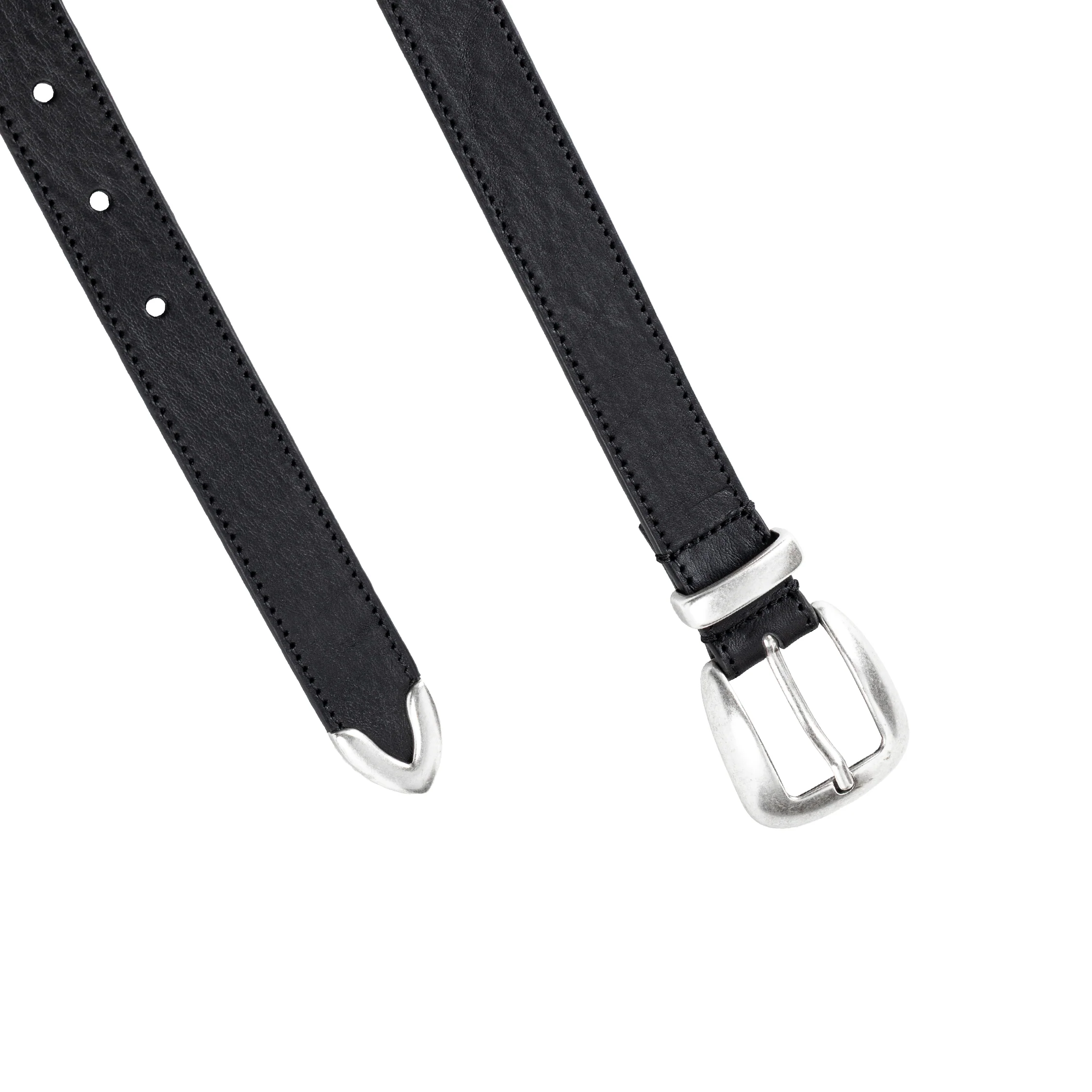 Molebo Soft Leather Triple Hardware Belt - Image 2